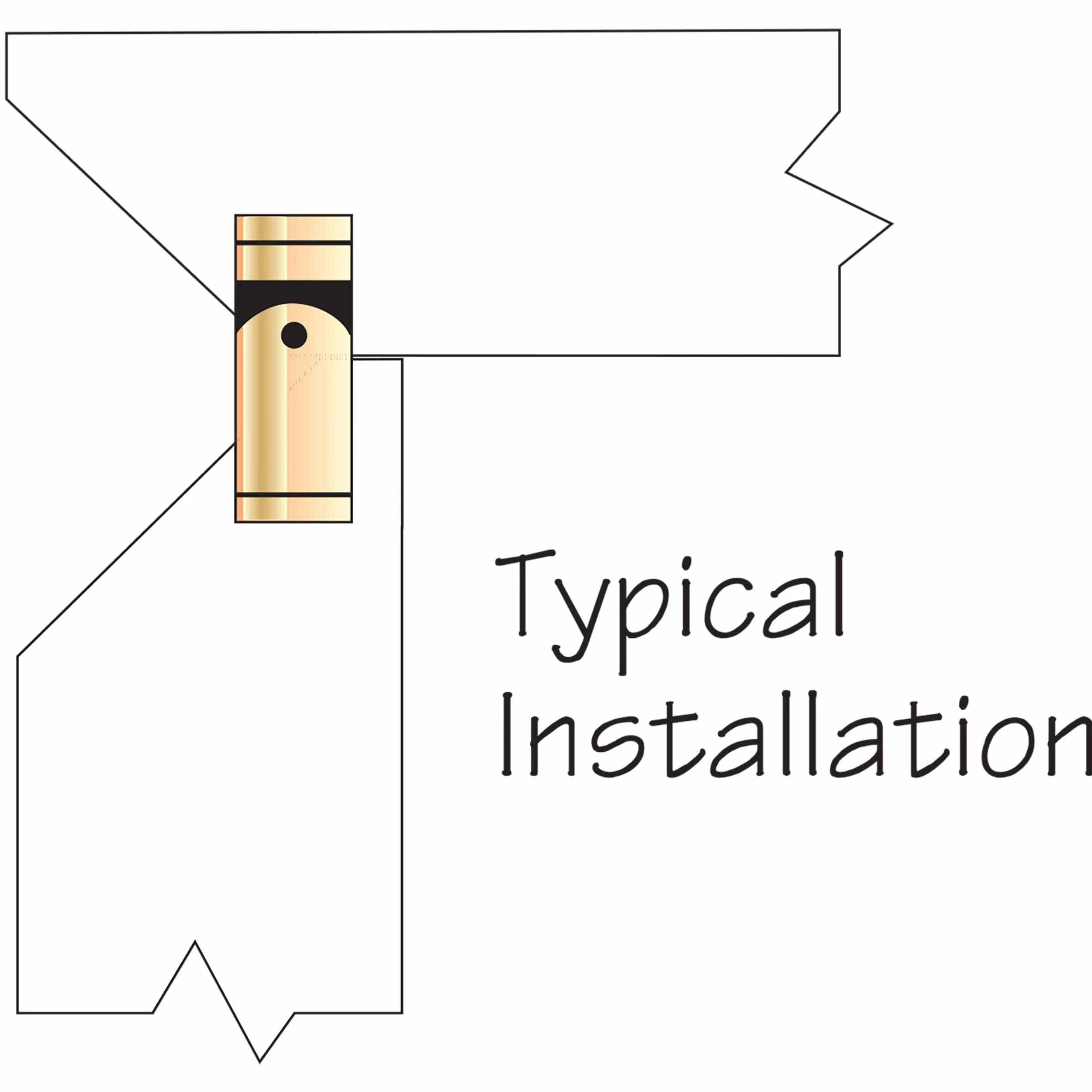 Miniature Barrel Hinge - 5 mm - 10 Pack - Image 2
