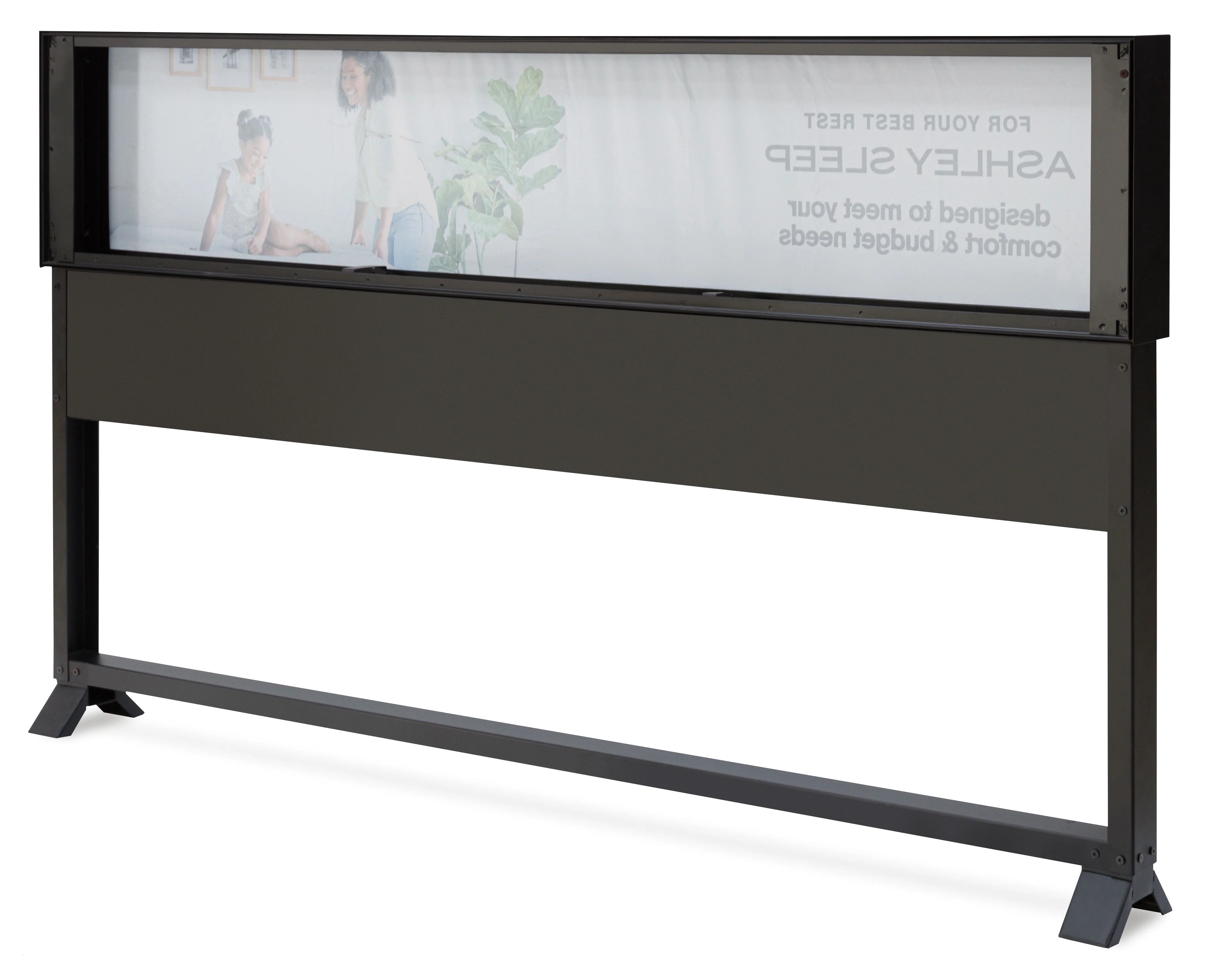StoreDisplay Black King Metal Bedding Fixture - Image 2