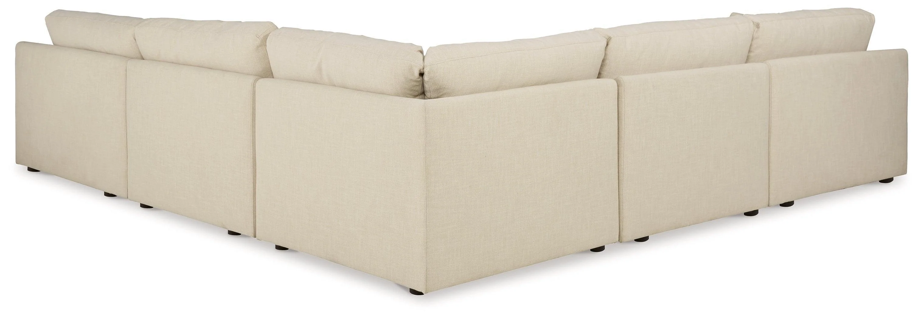 Elyza Linen Chenille 5-Piece Sectional - Image 2