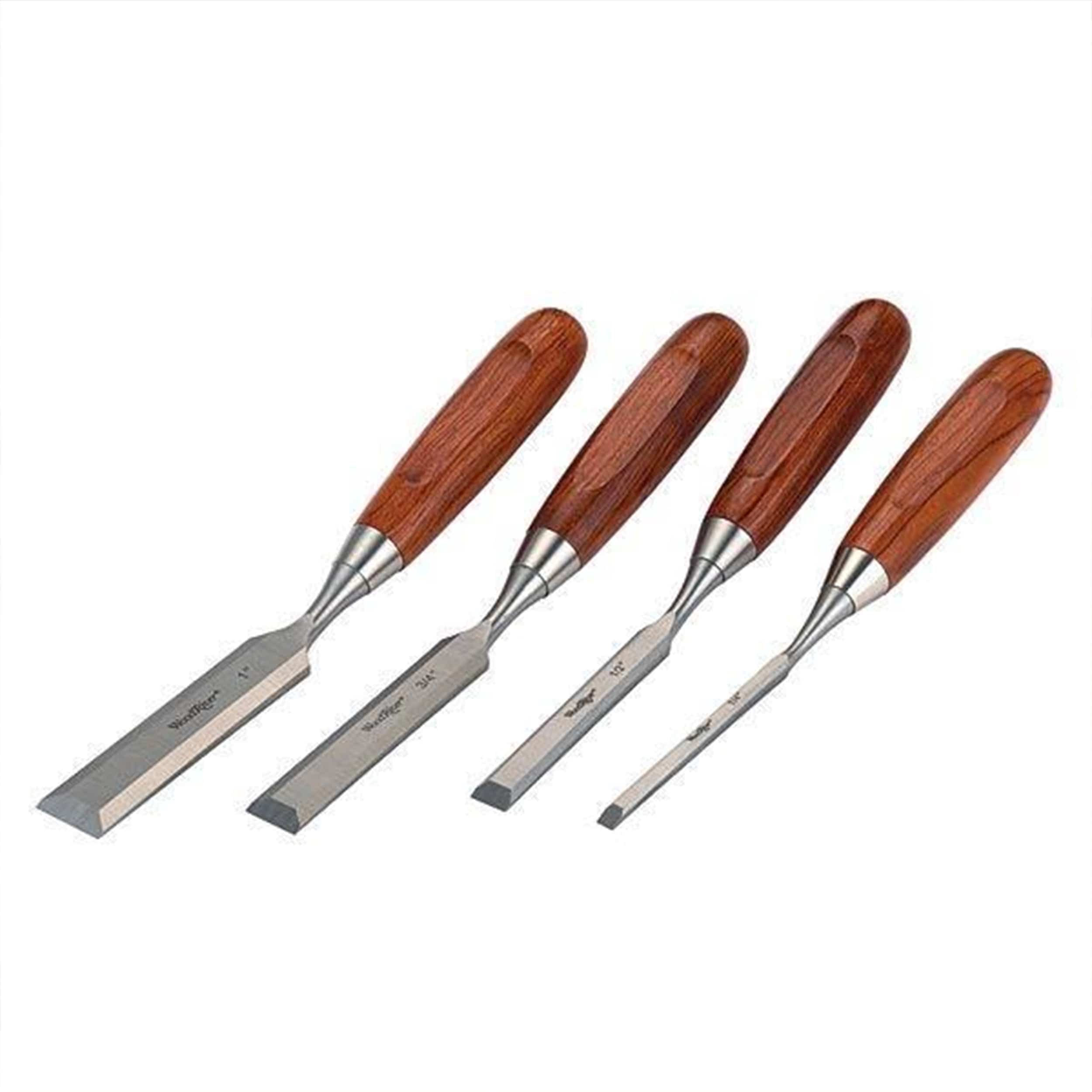 Bent Paring Chisel Set – 4 Piece