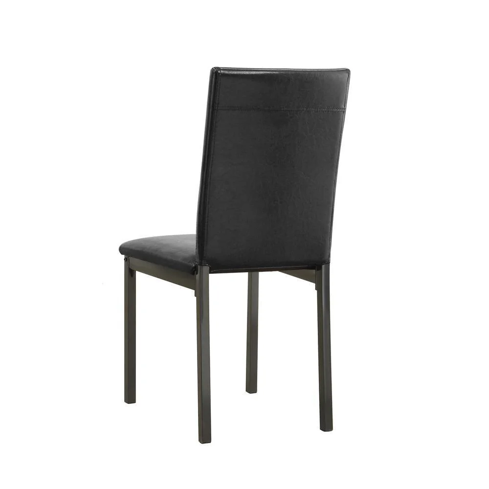 Garza Upholstered Dining Chairs Black (Set of 2) - Image 2