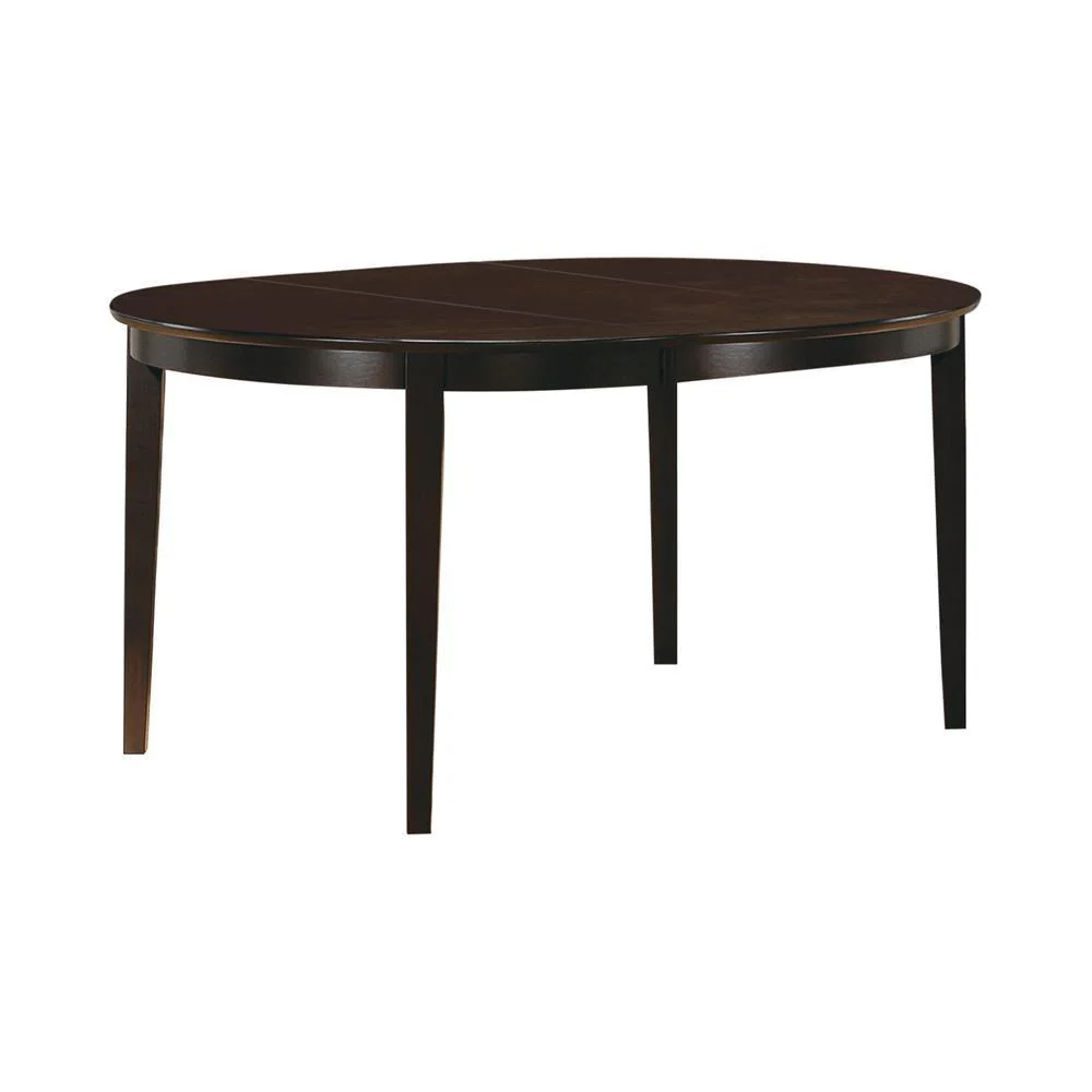 Gabriel Oval Dining Table Cappuccino - Image 1