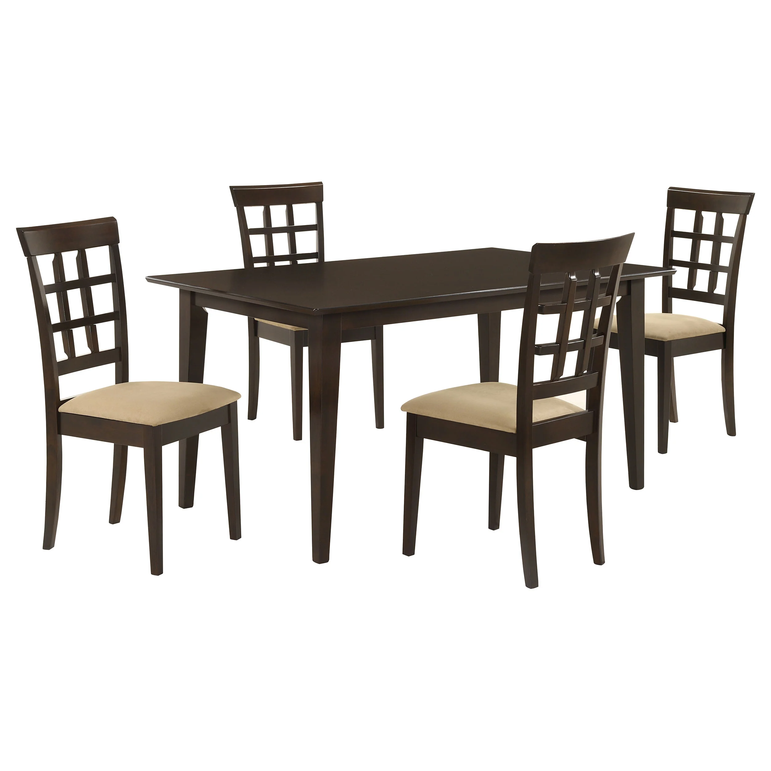 Gabriel Cappuccino Rectangular 59-inch Dining Room Set - Image 2