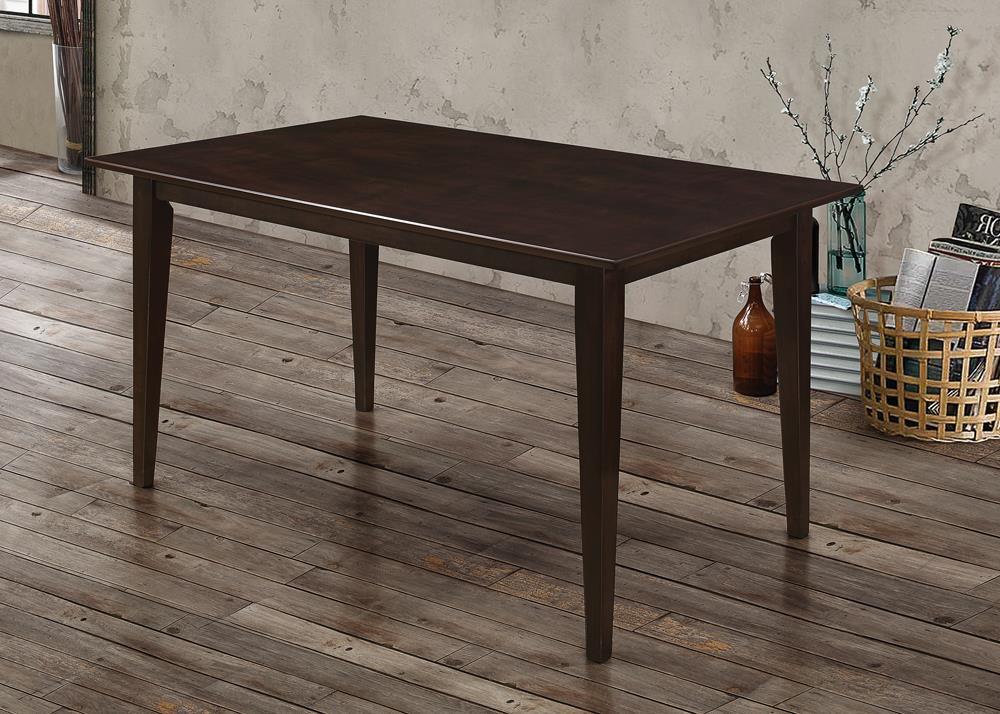 Gabriel Rectangular Dining Table Cappuccino - Image 1
