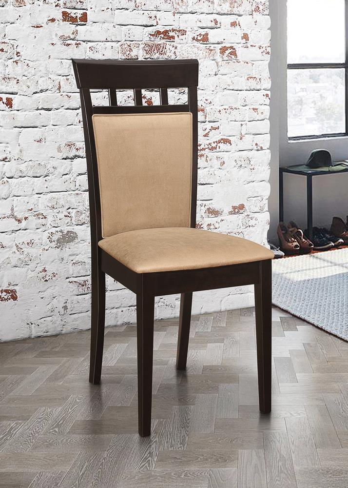 Gabriel Upholstered Side Chairs Cappuccino Tan (Set of 2) - Image 1