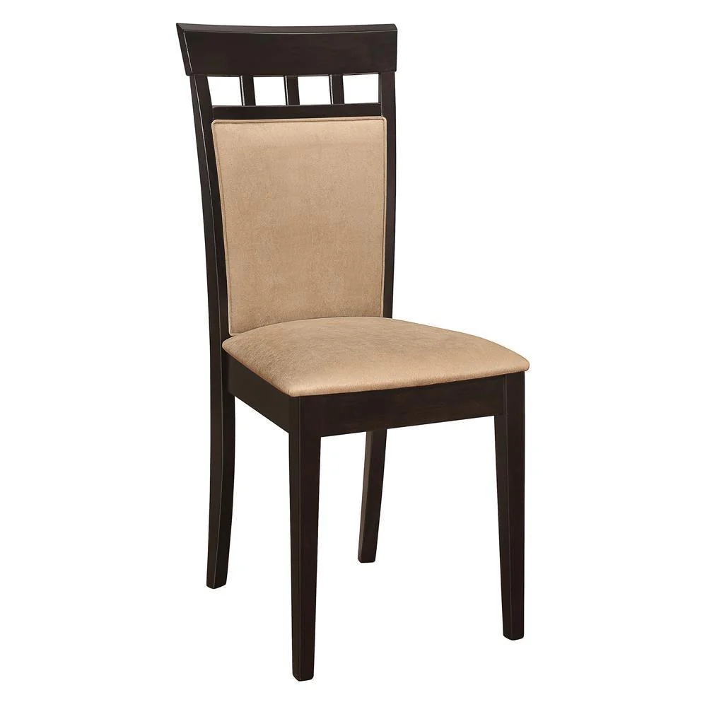 Gabriel Upholstered Side Chairs Cappuccino Tan (Set of 2) - Image 2