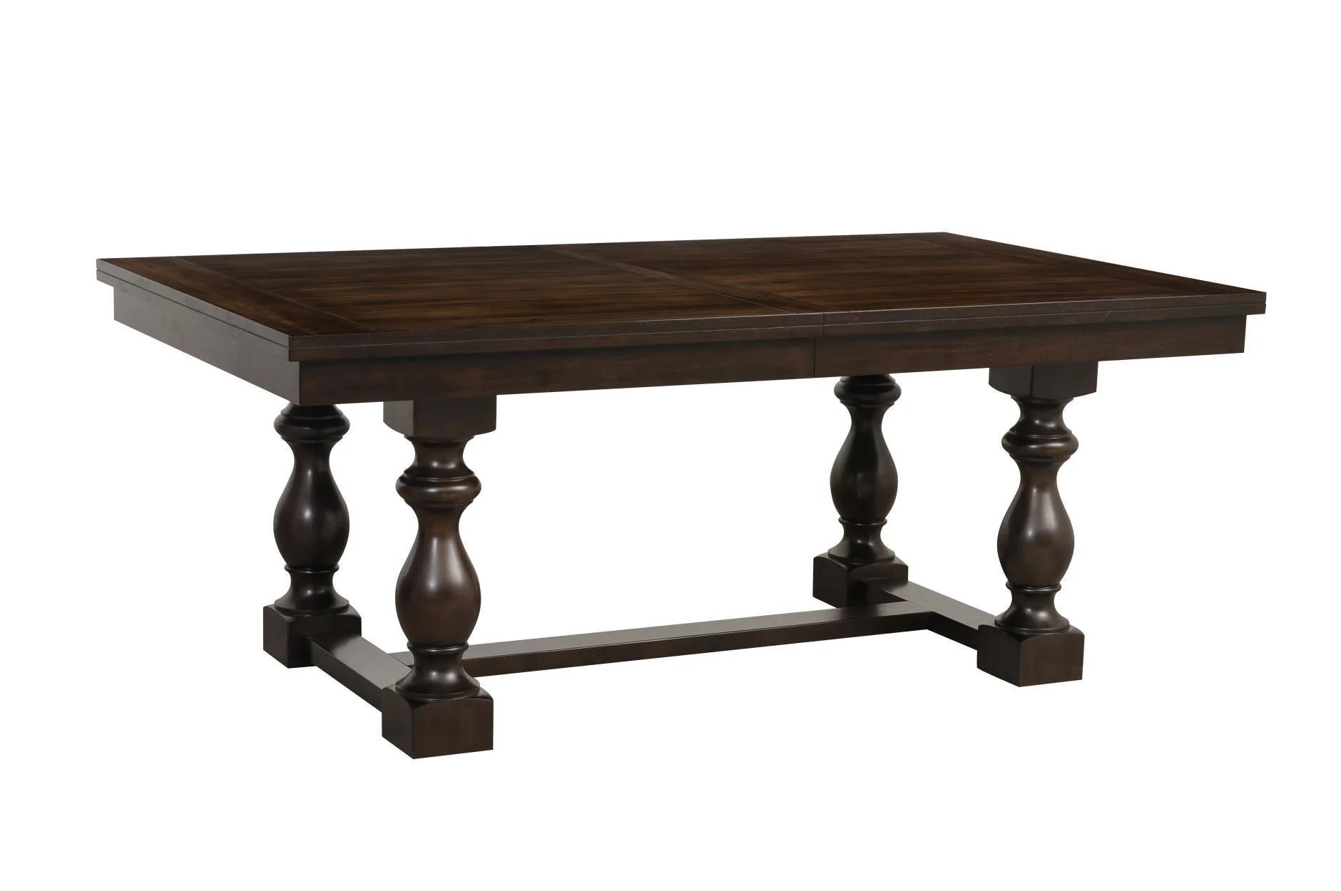 Yates Neutral Fabric Rectangular Dining Room Set - Image 3