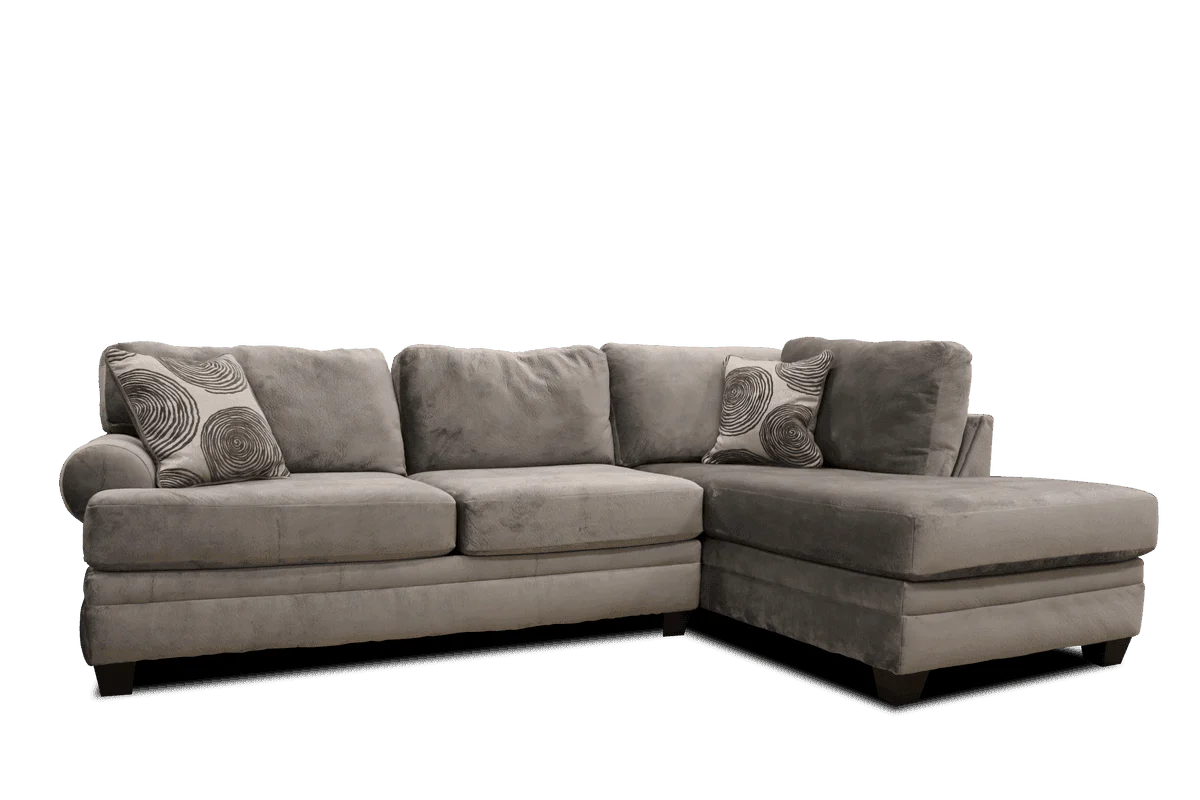 Selena Mercury Smoke 124" Sectional - Image 2