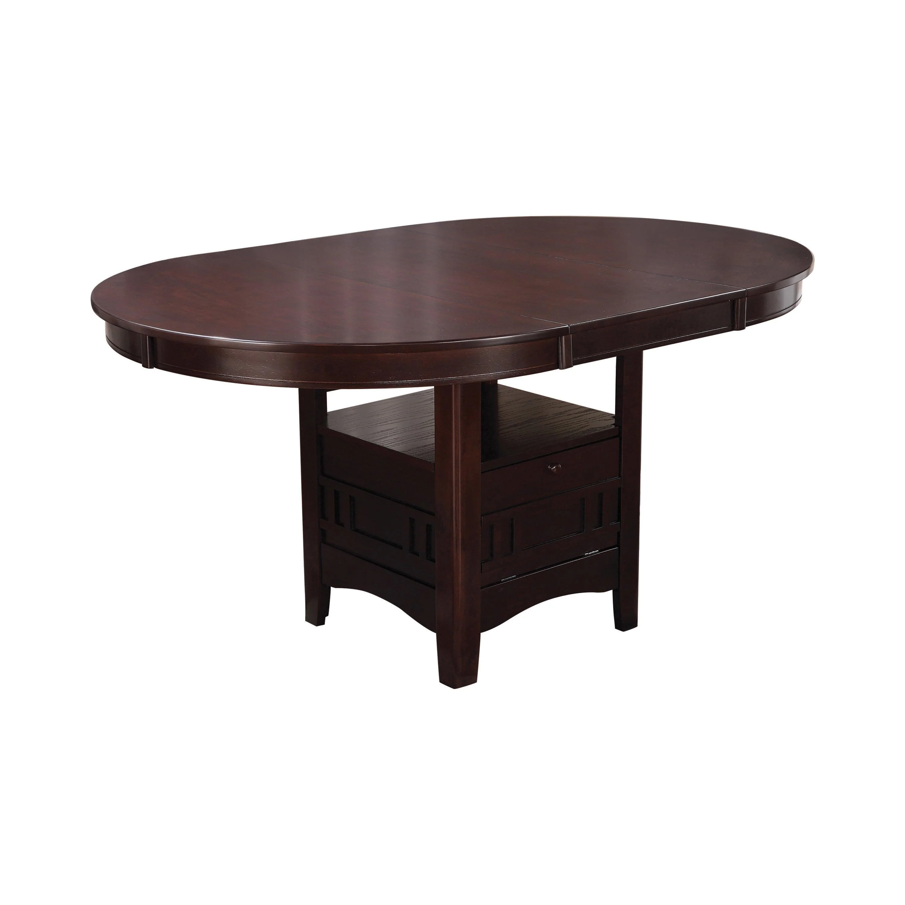 Lavon Oval Counter Height Table Espresso - Image 2