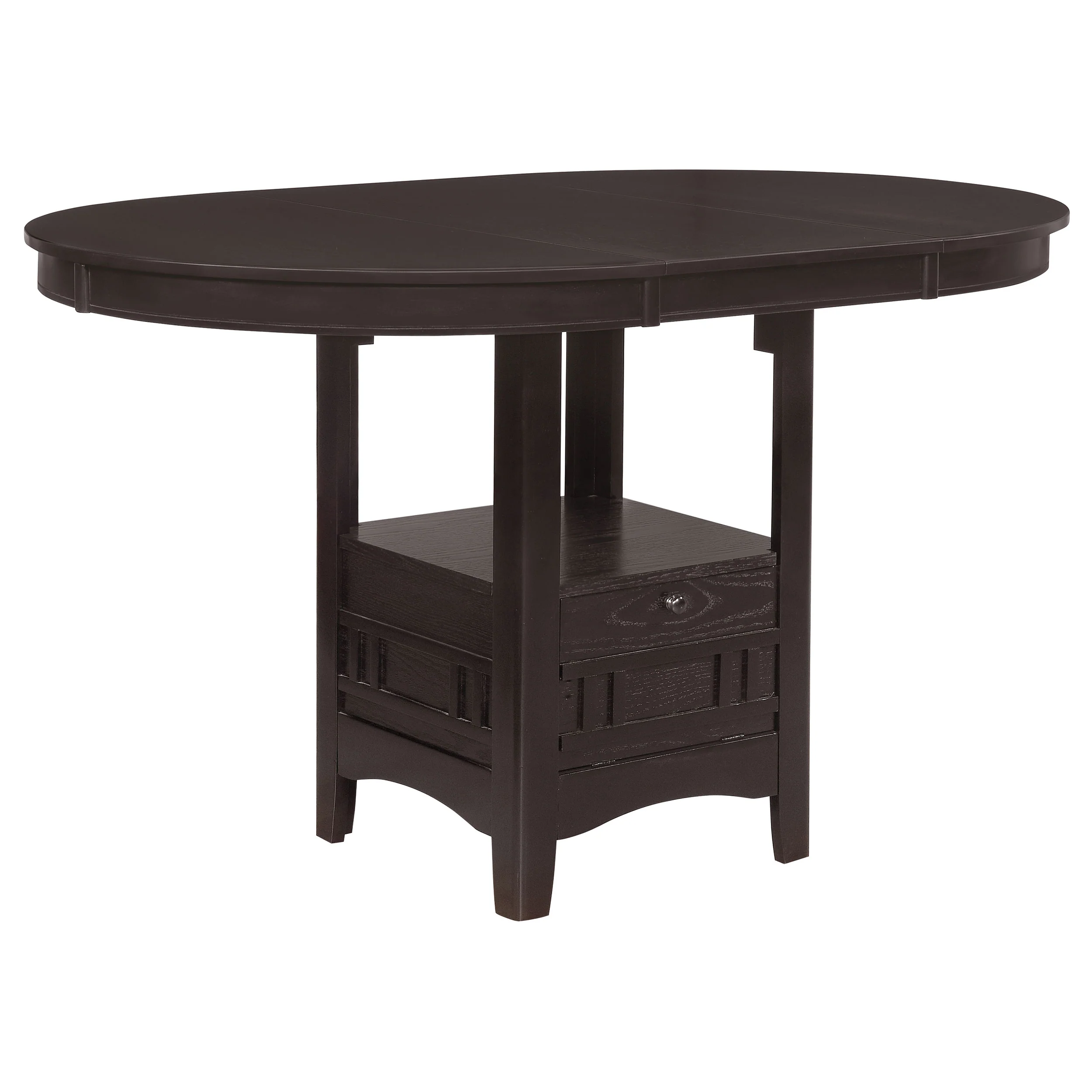 Lavon Espresso Oval Counter Height Set - Image 3