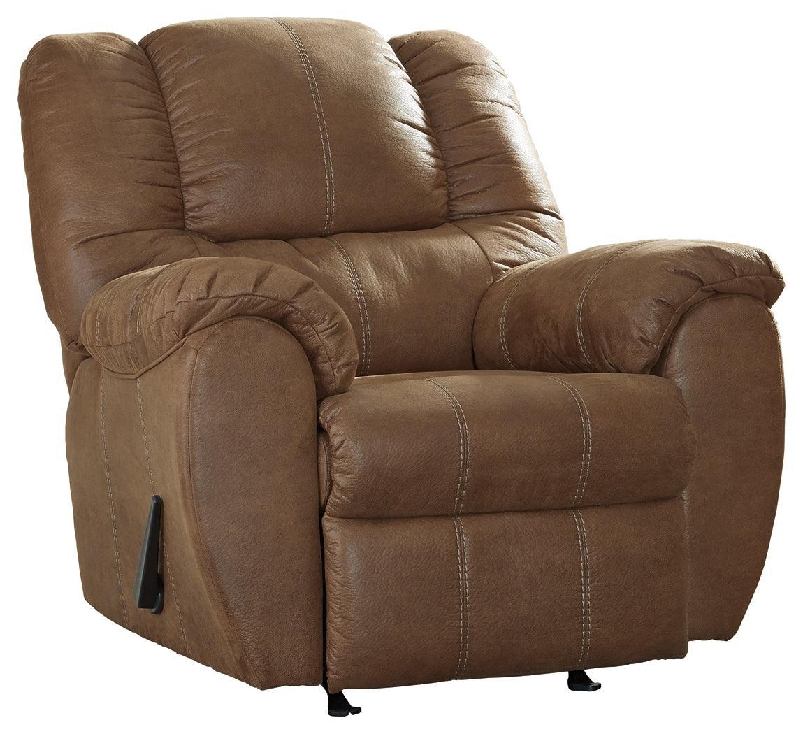 Mcgann Saddle Faux Leather Recliner - Image 2