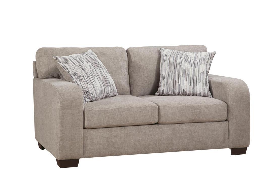 Behold Taupe Sofa & Loveseat Set - Image 1