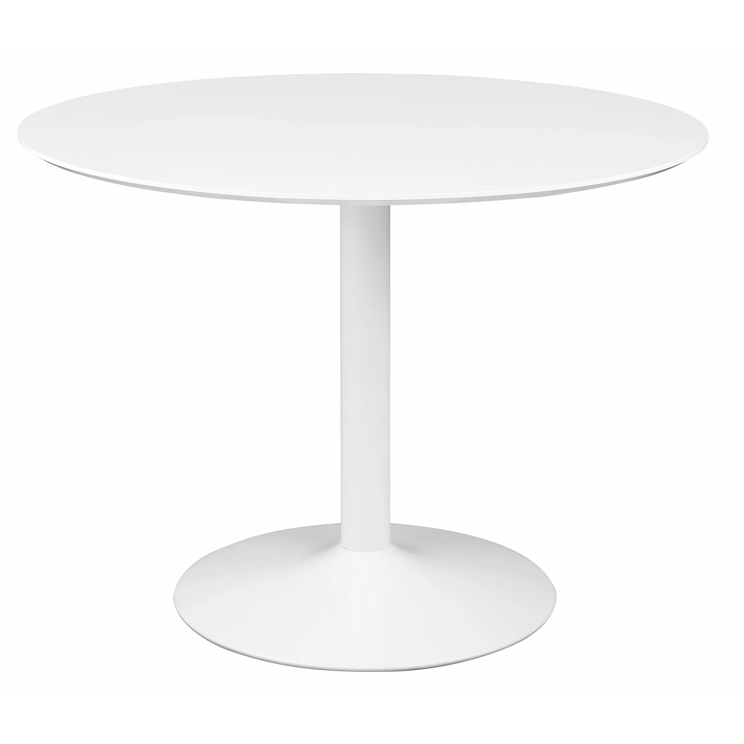 Lowry White Black Round Dining Room Set - Image 3