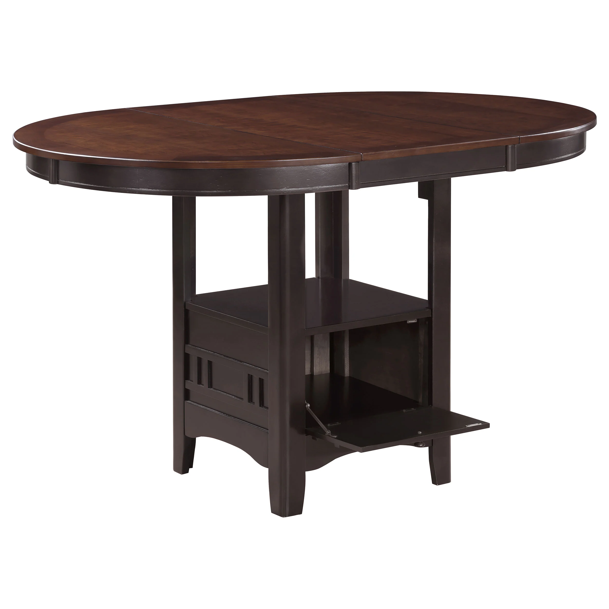 Lavon Chestnut Oval Counter Height Set - Image 3