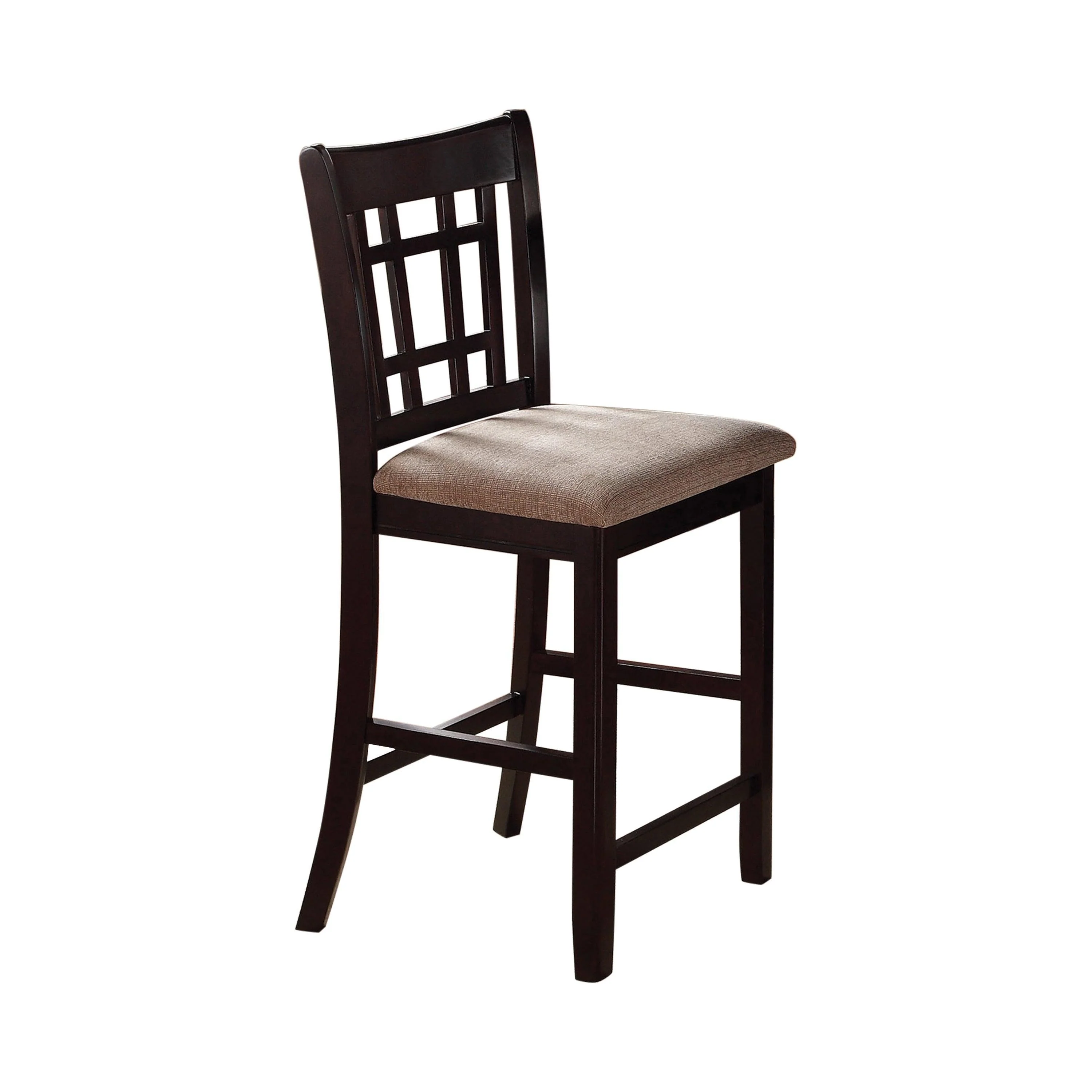 Lavon Oval Counter Height Table Light Chestnut Espresso - Image 3