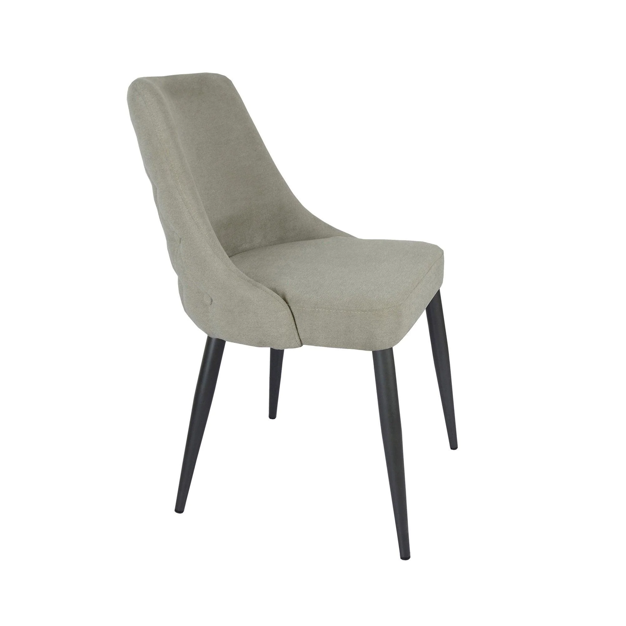 Cosmo Upholstered Curved Back Side Chairs (Set of 2) - Image 1