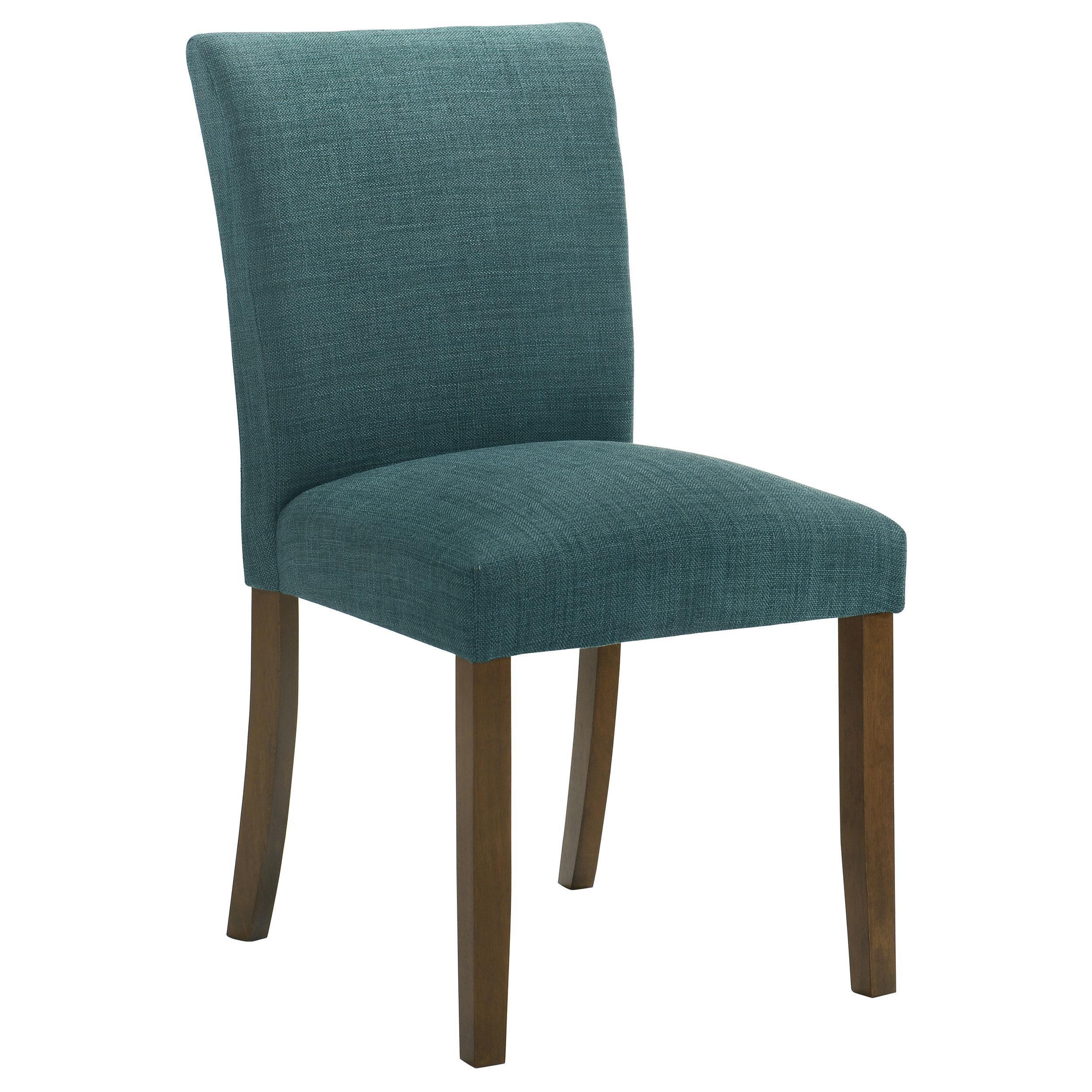 Cantley Upholstered Dining Side Chair Blue (Set of 2) 106377 - Image 3