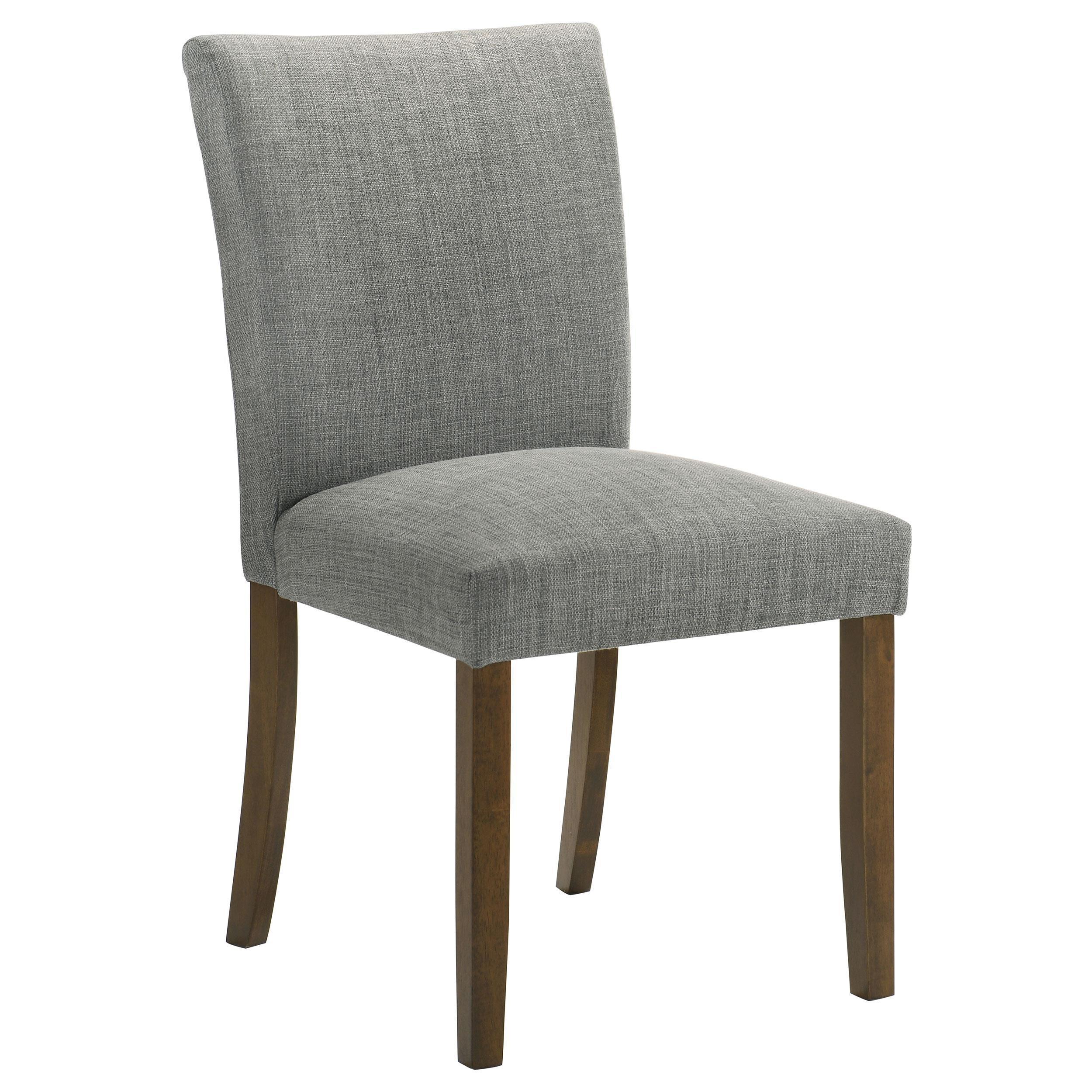 Cantley Upholstered Dining Side Chair Gray (Set of 2) 106379 - Image 3