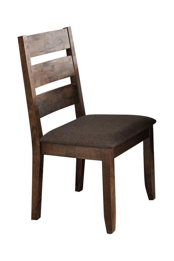 Alston Ladder Back Dining Side Chairs Knotty Nutmeg Gray (Set of 2) - Image 1