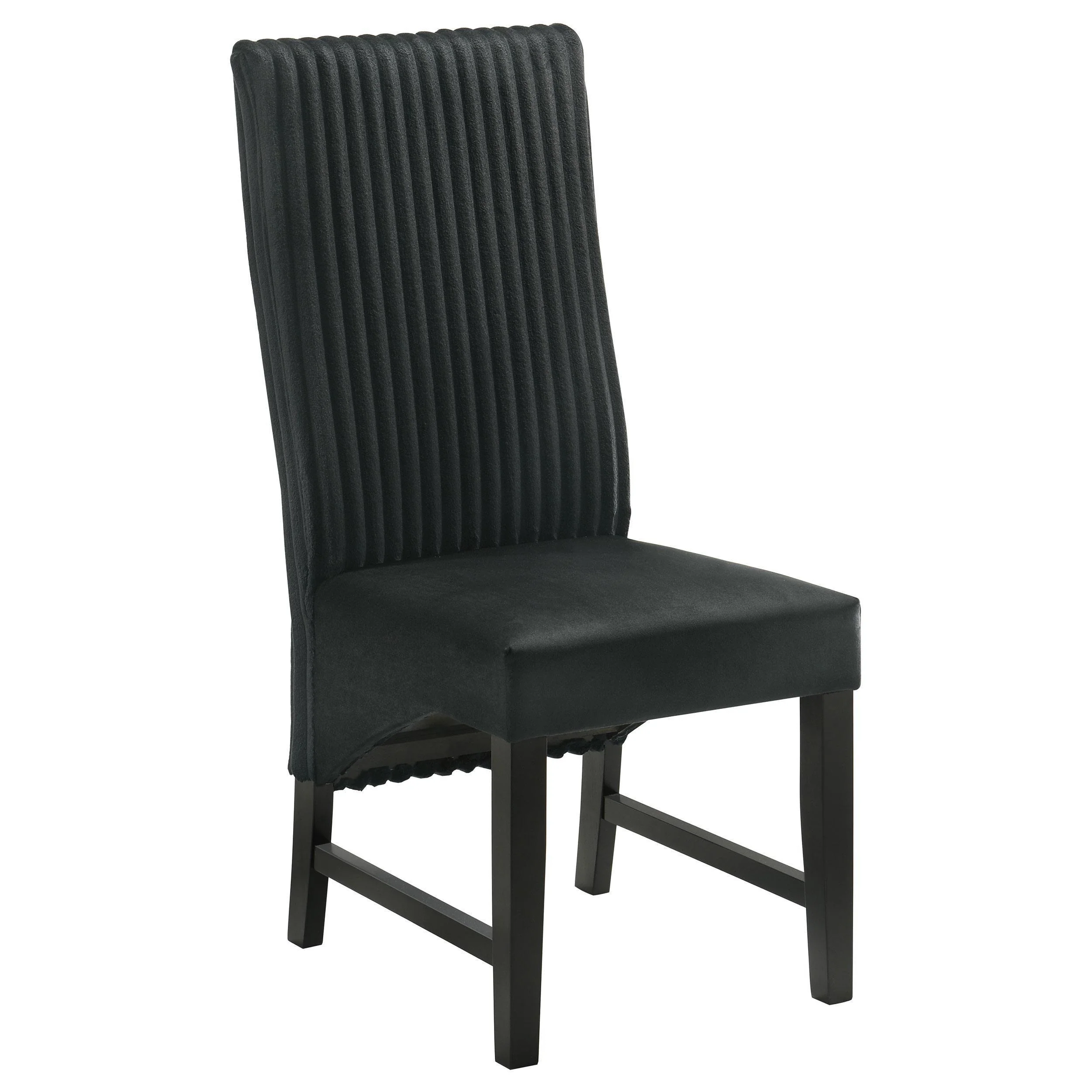 Barrand Upholstered Dining Side Chair Black (Set of 2) - Image 3