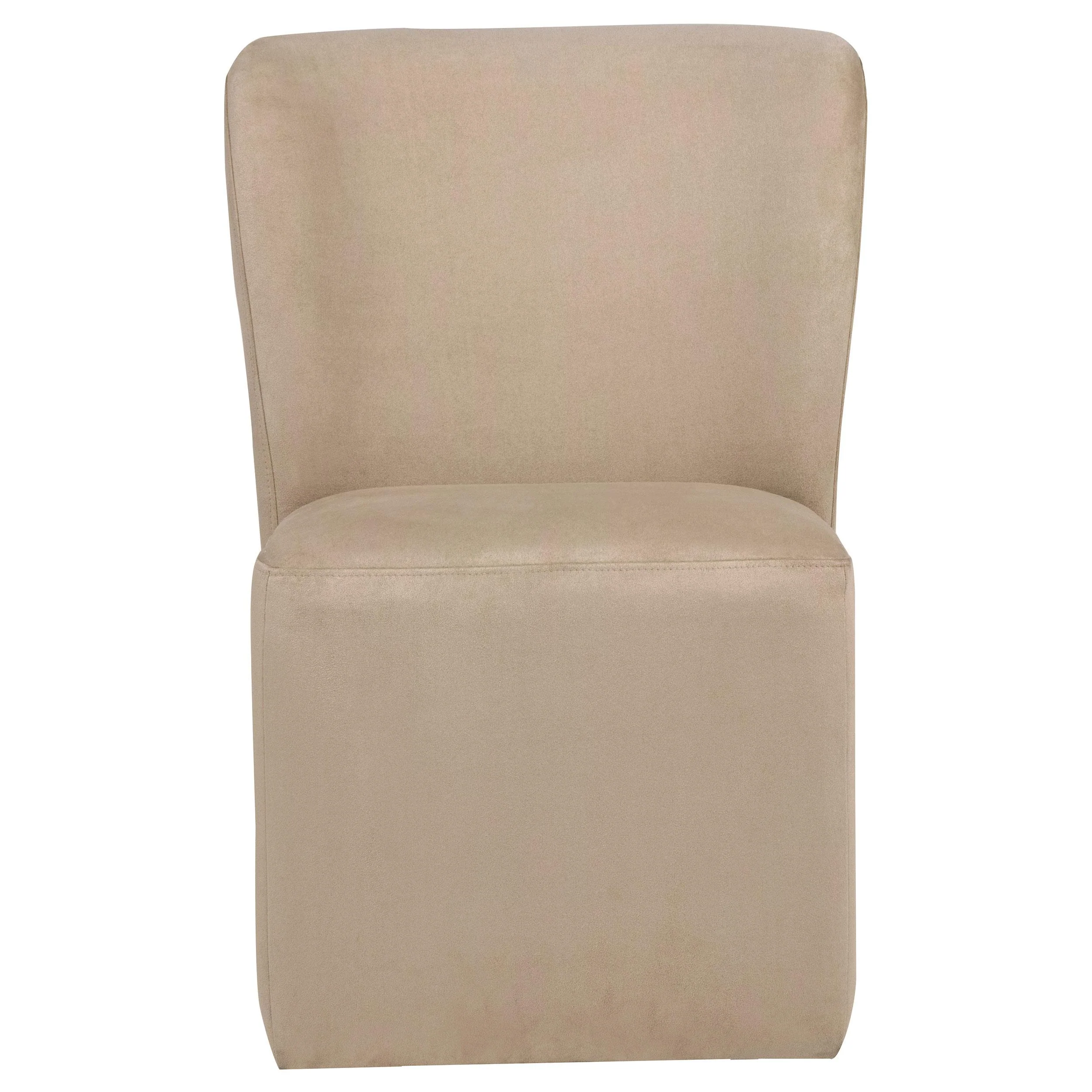 Jaelynn Upholstered Parsons Dining Side Chair Tan (Set of 2) - Image 2