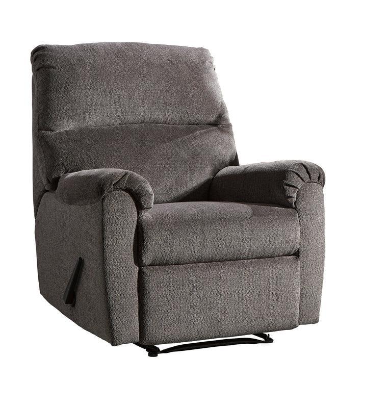 Nerviano Gray Zero Wall Recliner - Image 2