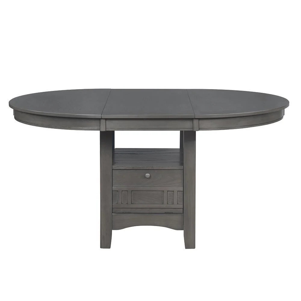 Lavon Dining Table With Storage Medium Grey - Image 2