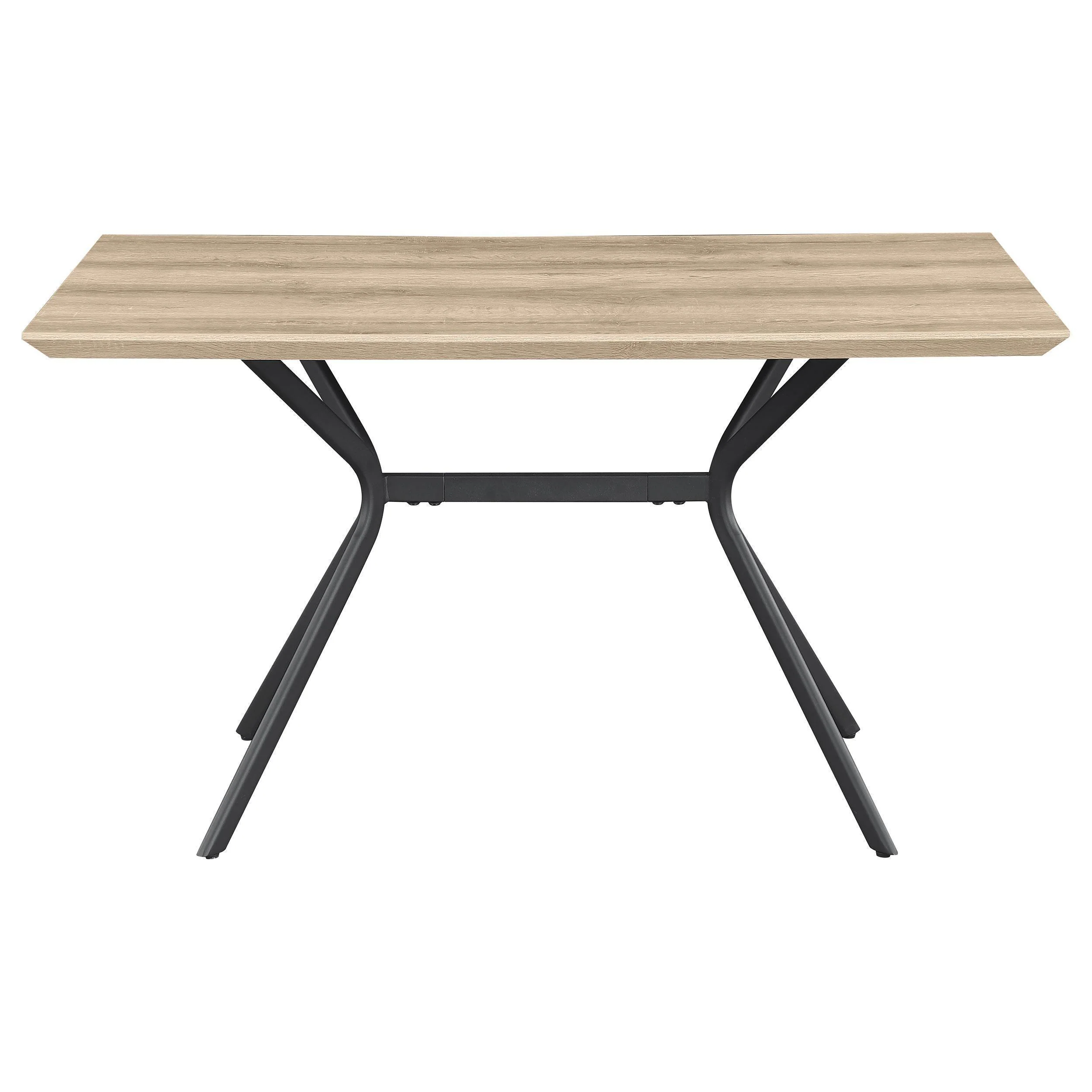 Edgecreek 53 inch Composite Wood Dining Table Light Brown - Image 3