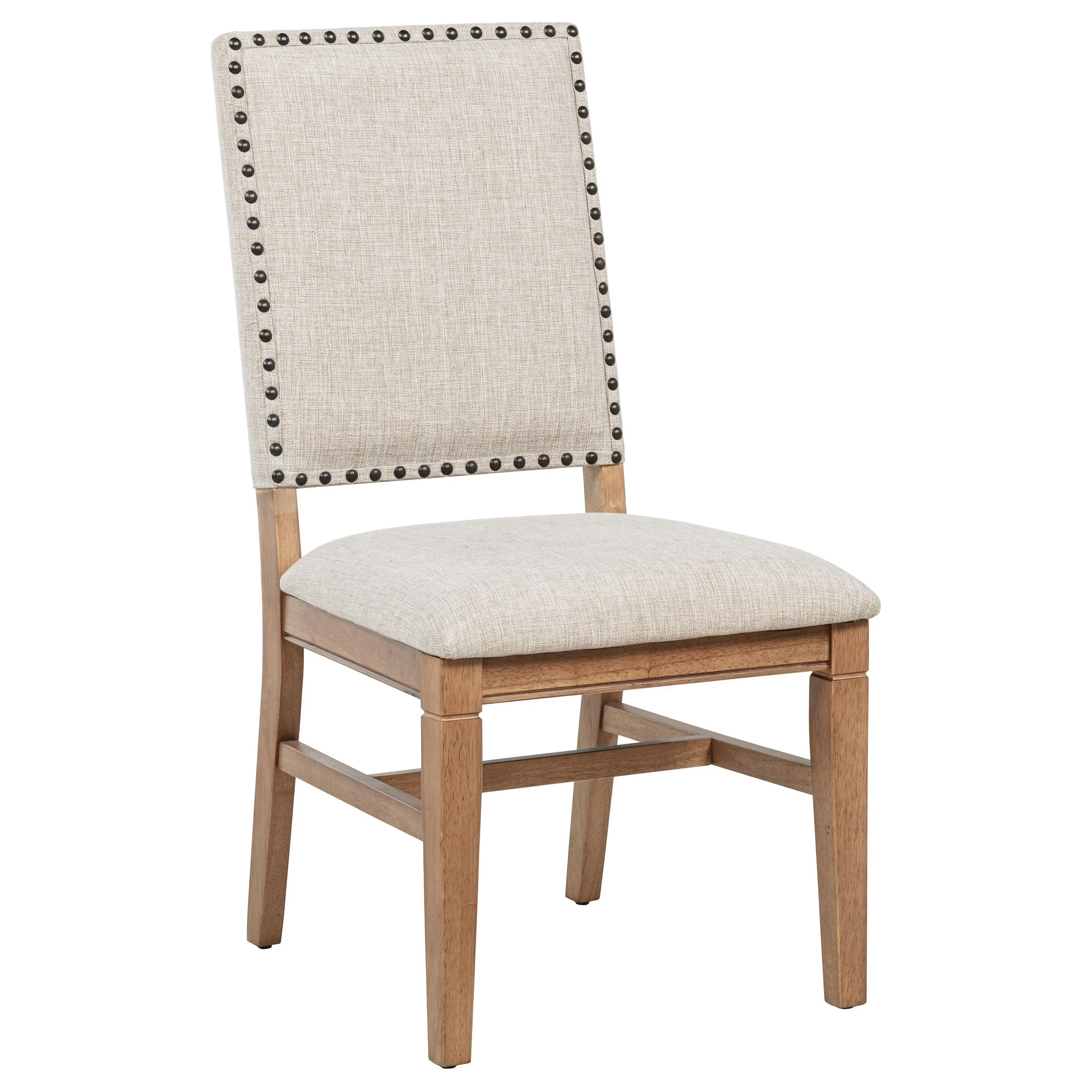 Middleton Upholstered Dining Side Chair Beige (Set of 2) - Image 3