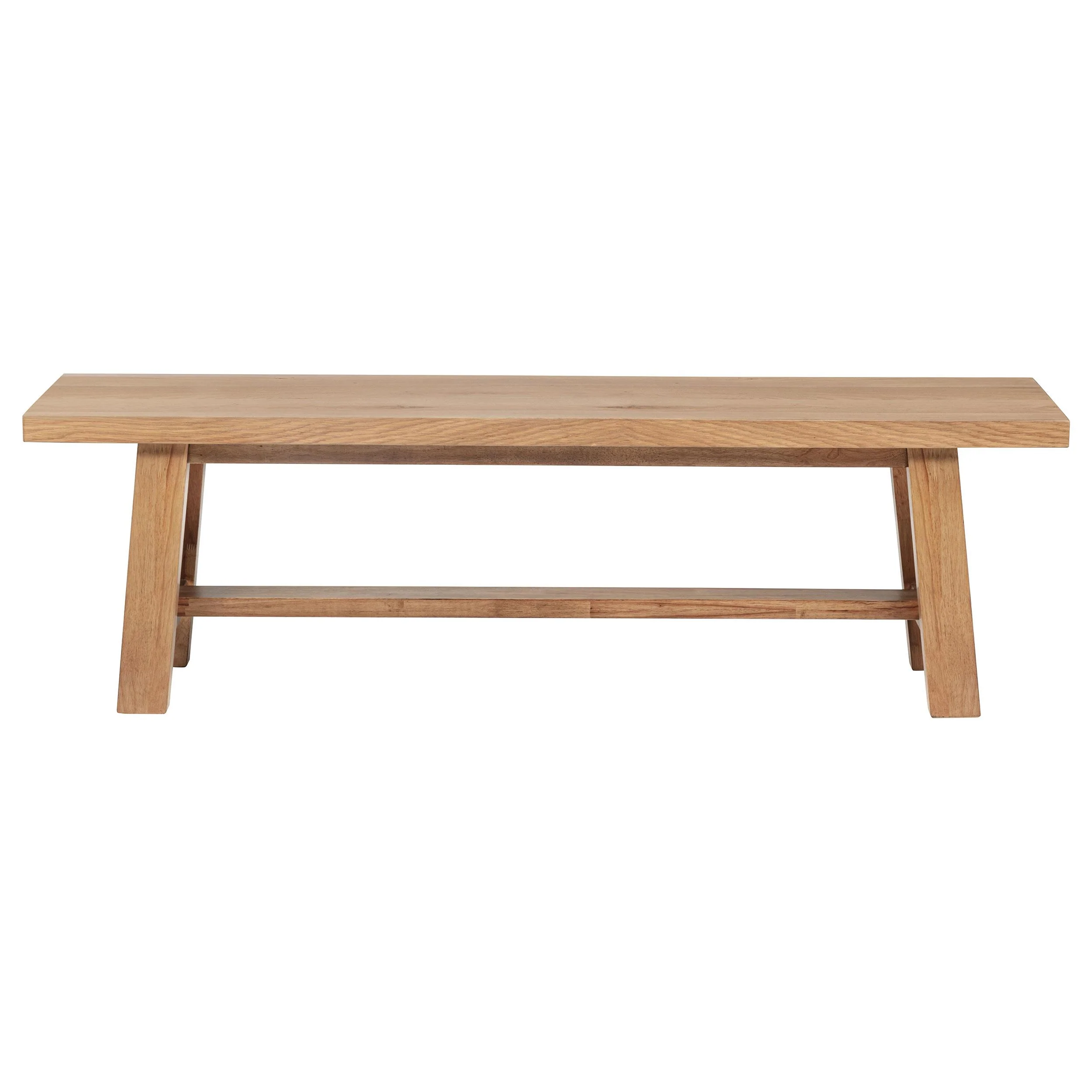 Middleton 60-inch Wood Backless Dining Bench Natural Brown - Image 3