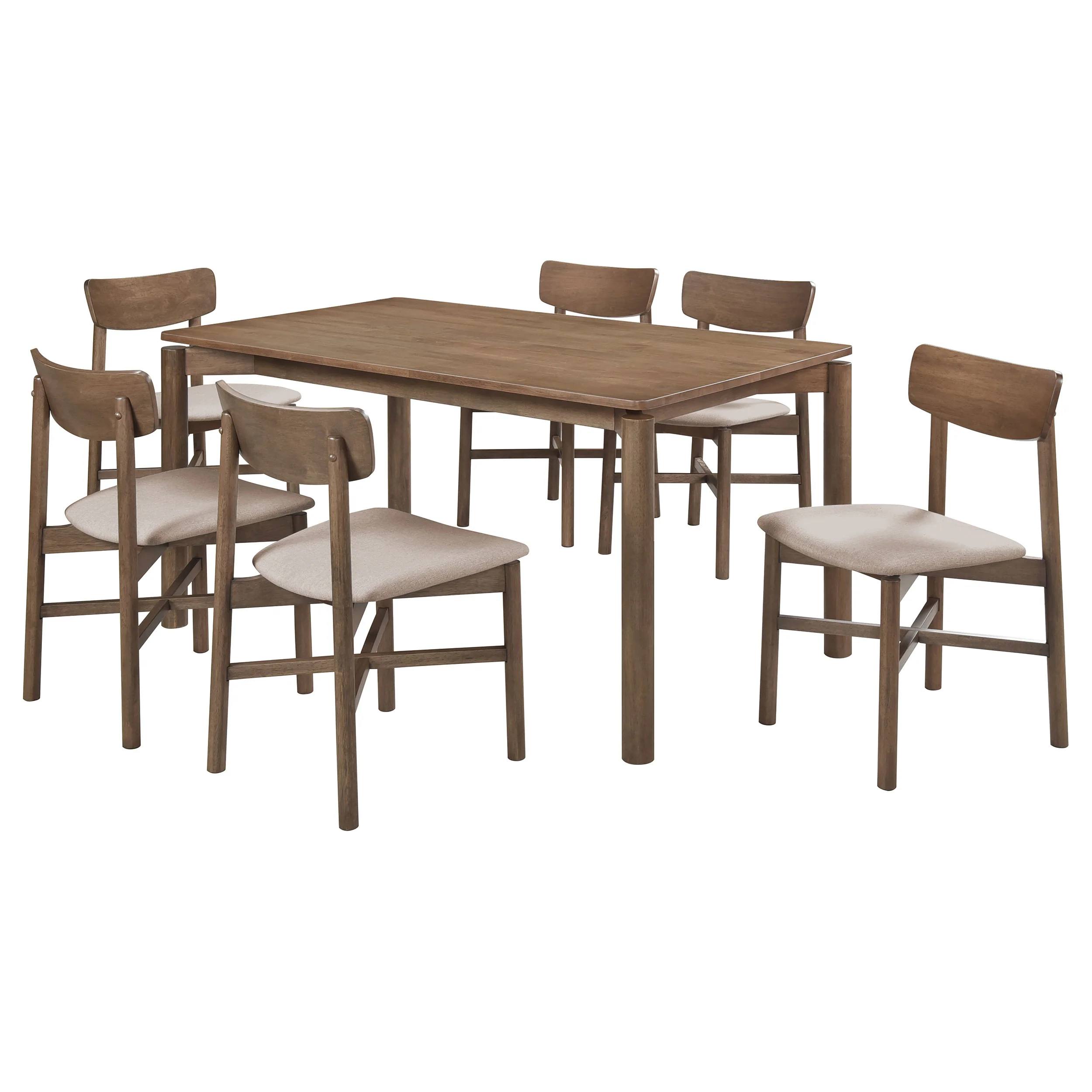 Parkridge Brown 59-inch Wood Dining Room Set - Image 3