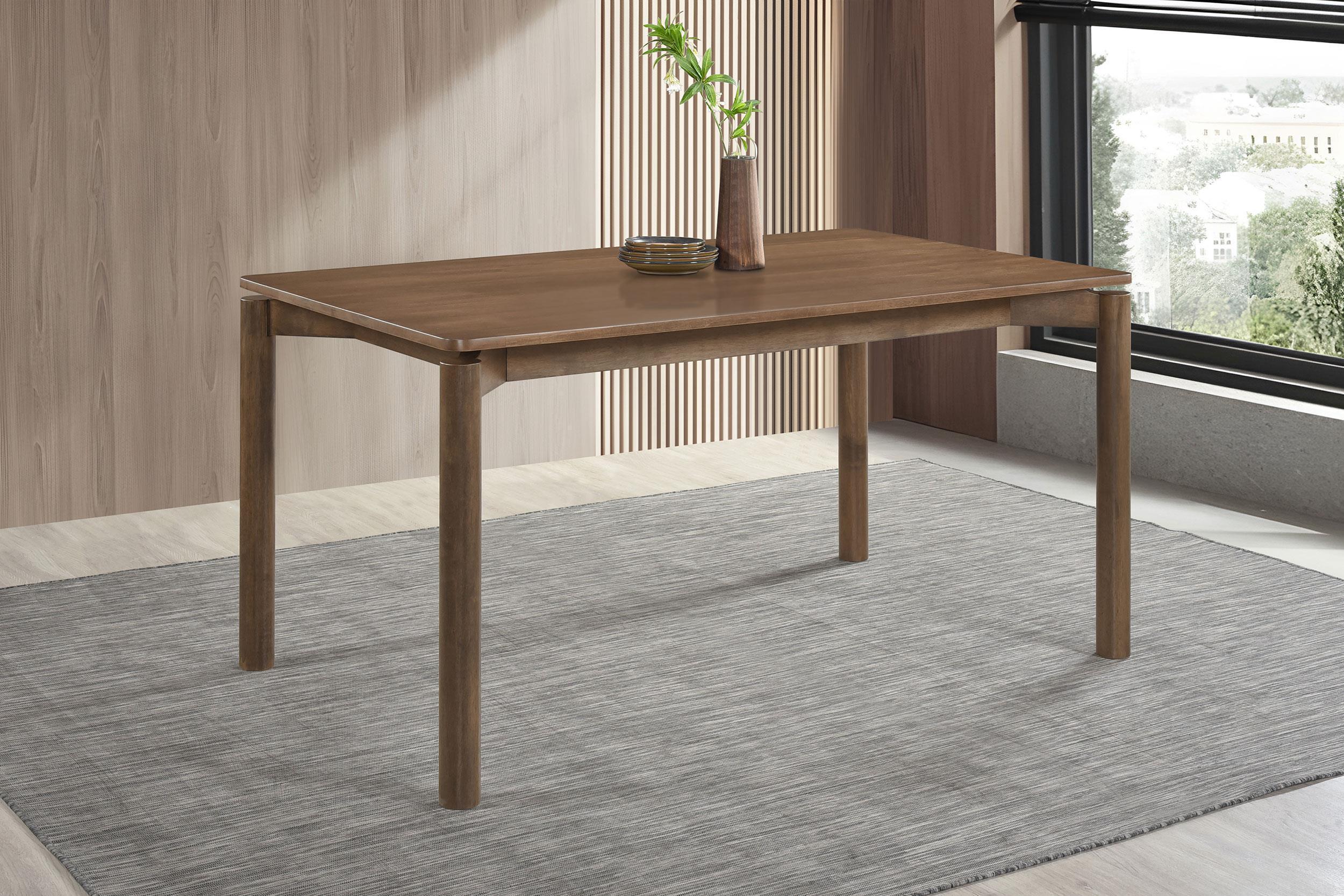 Parkridge 59-inch Rectangular Dining Table Natural Walnut - Image 2
