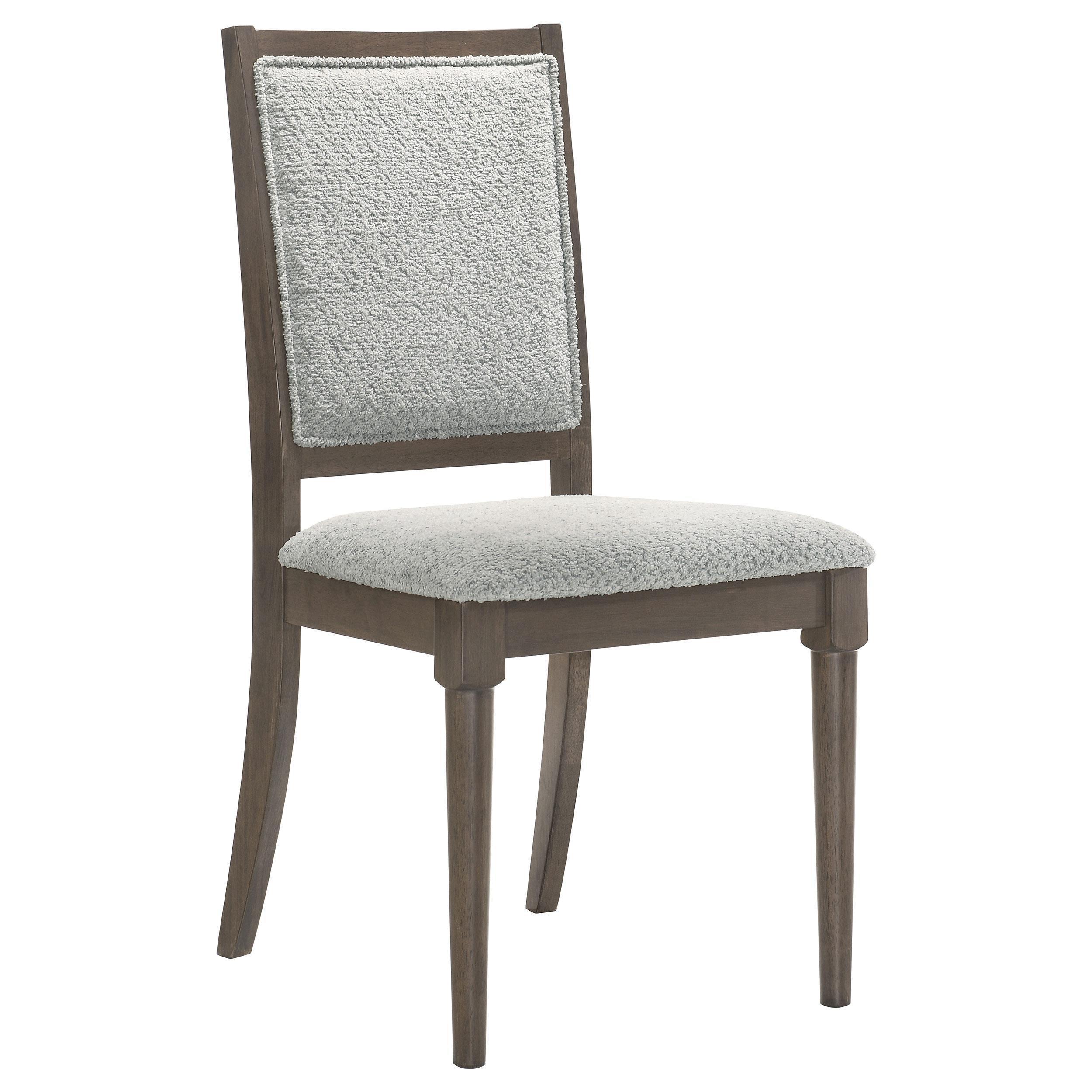 Onslow Upholstered Dining Side Chair Dark Brown (Set of 2) - Image 3