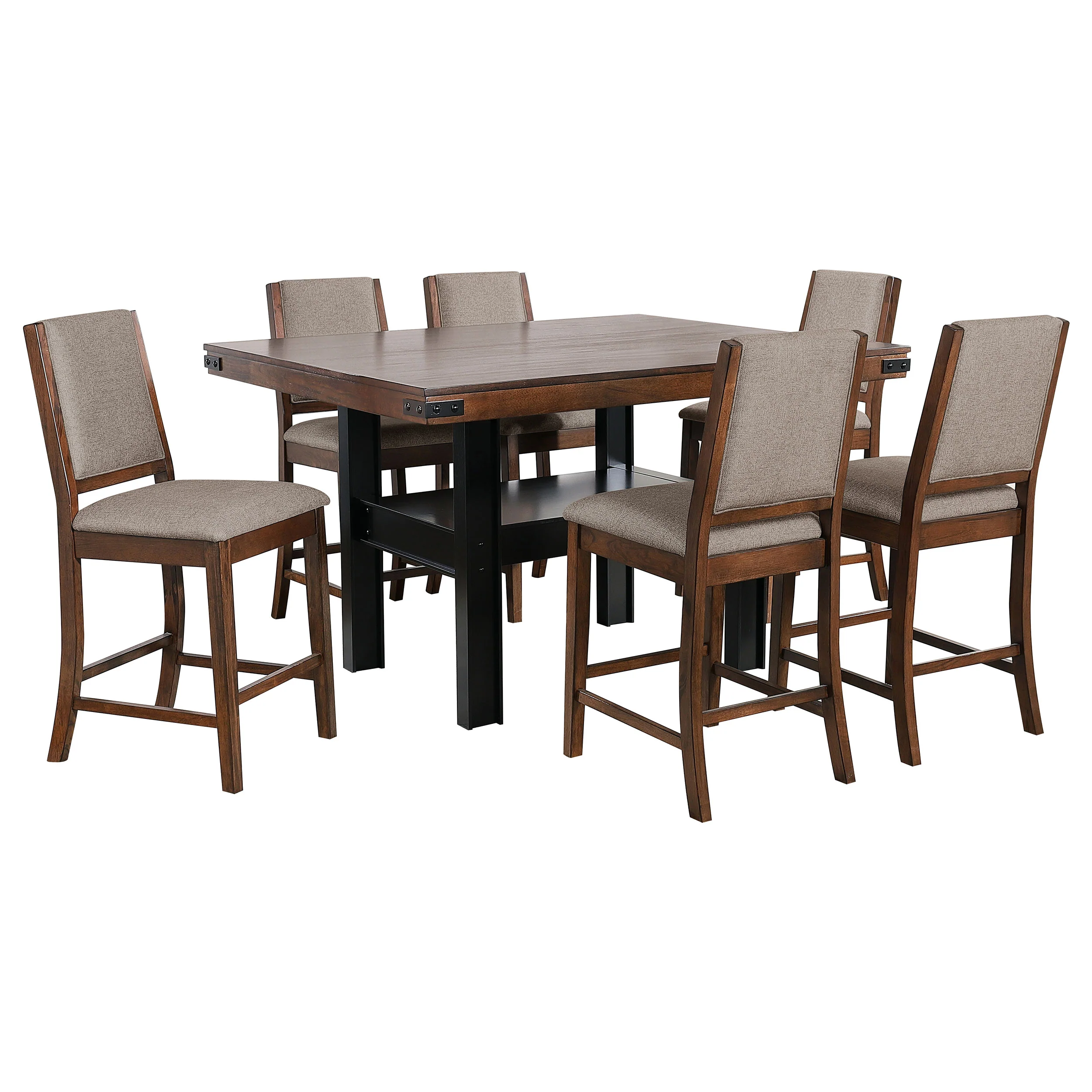 Patterson Mango Oak Counter Height Set - Image 3