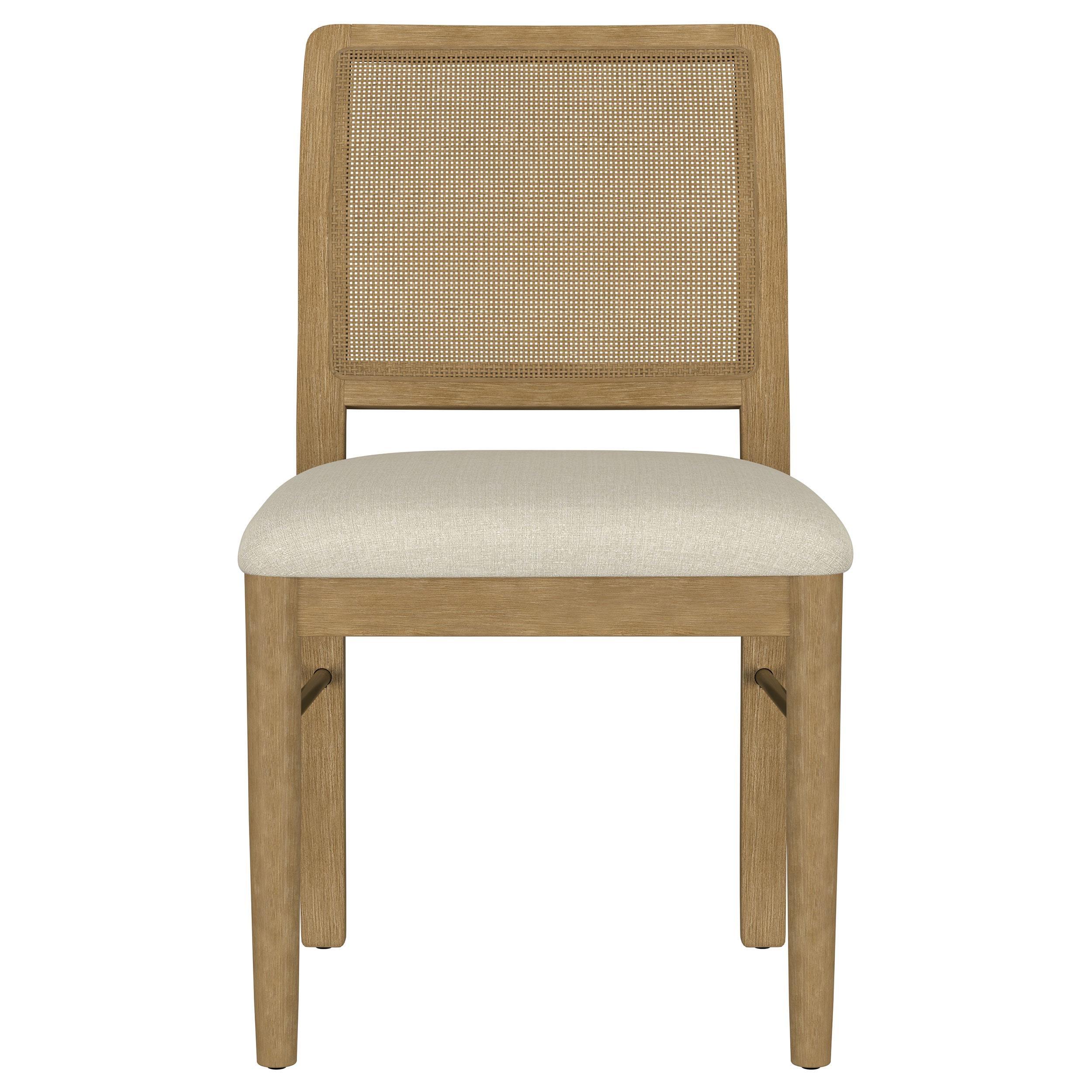 Arini Rattan Cane Dining Side Chair Sand Wash (Set of 2) - Image 3