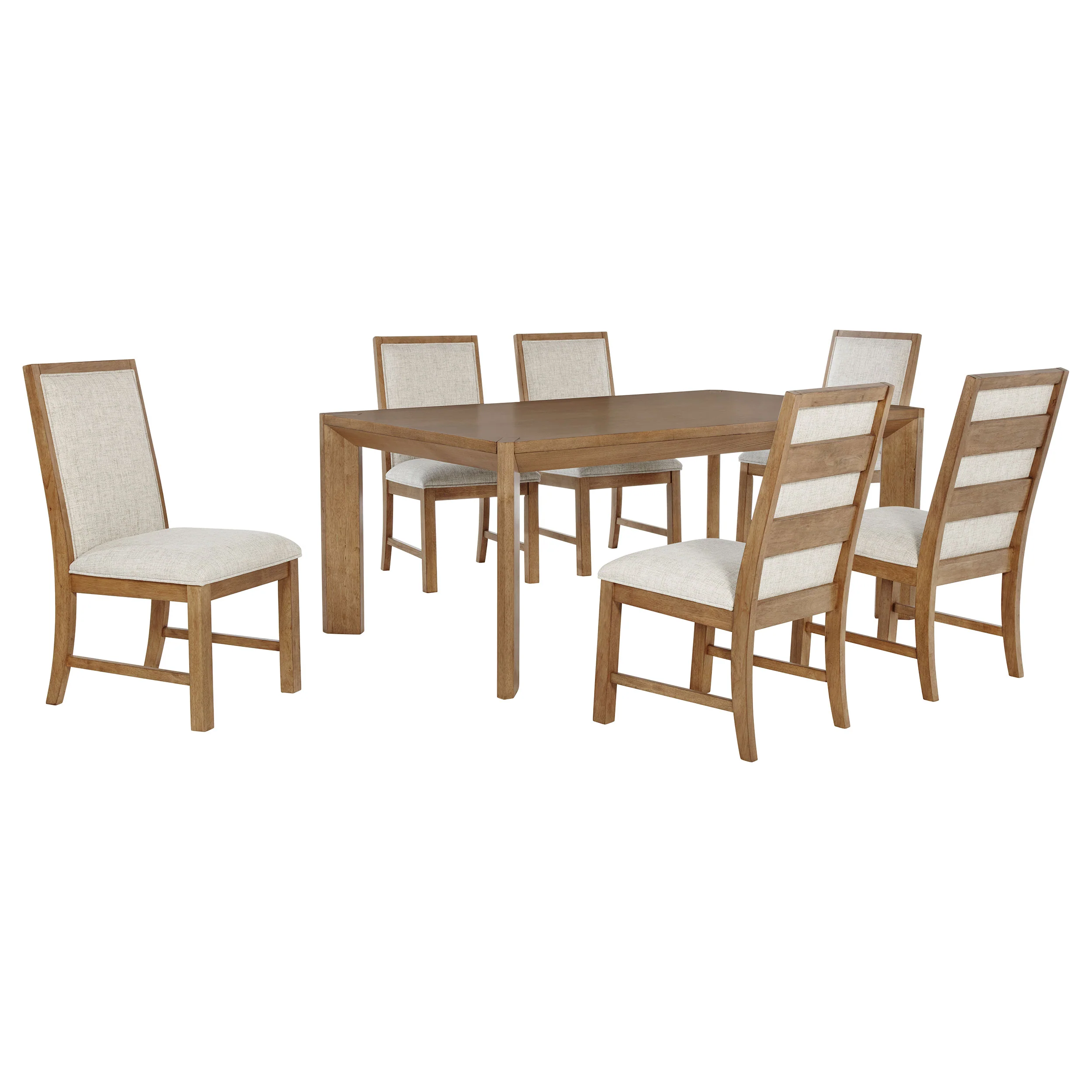 Bruner 72-inch Rectangular Dining Room Set - Image 3