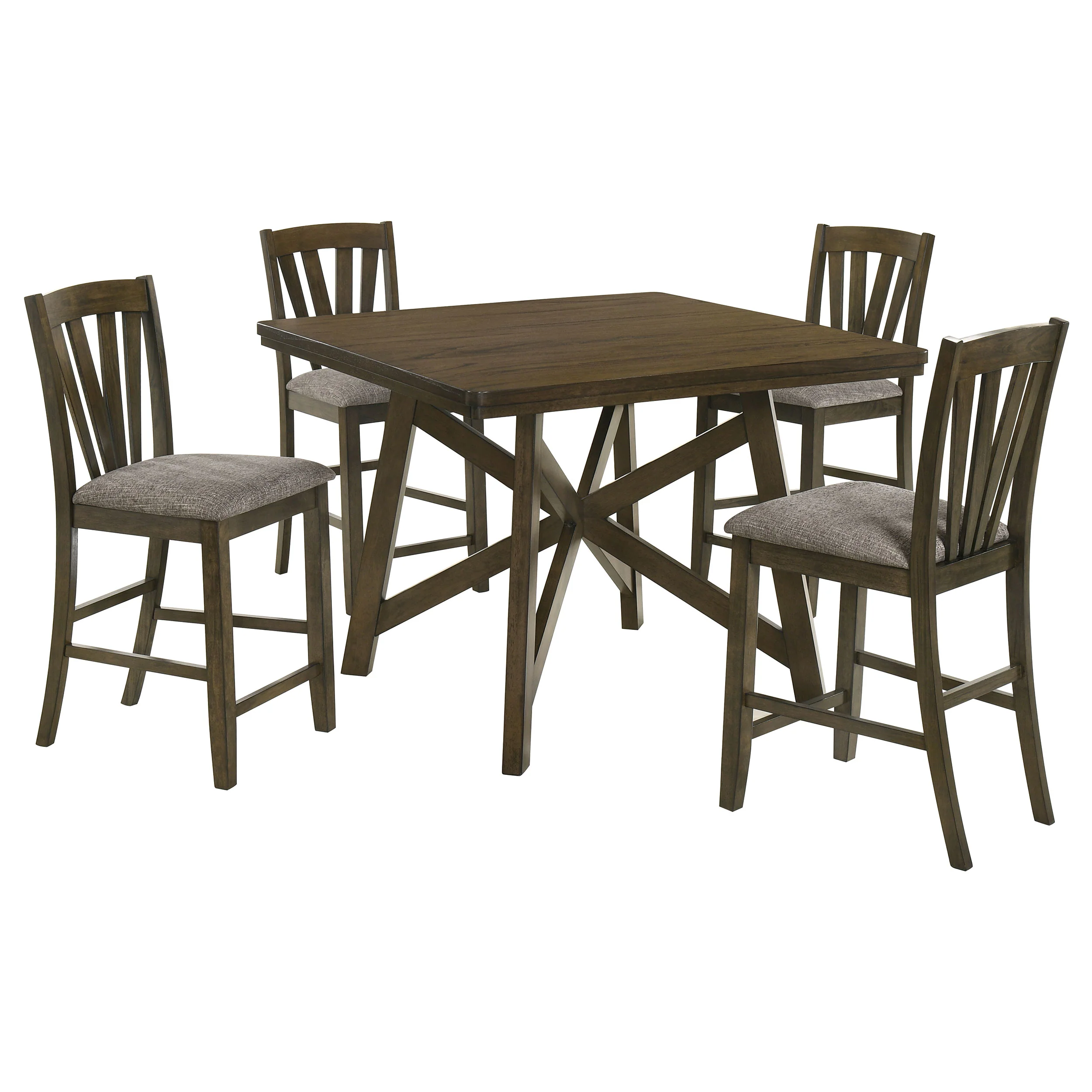 Canfield Brown 47-inch Counter Height Set - Image 2