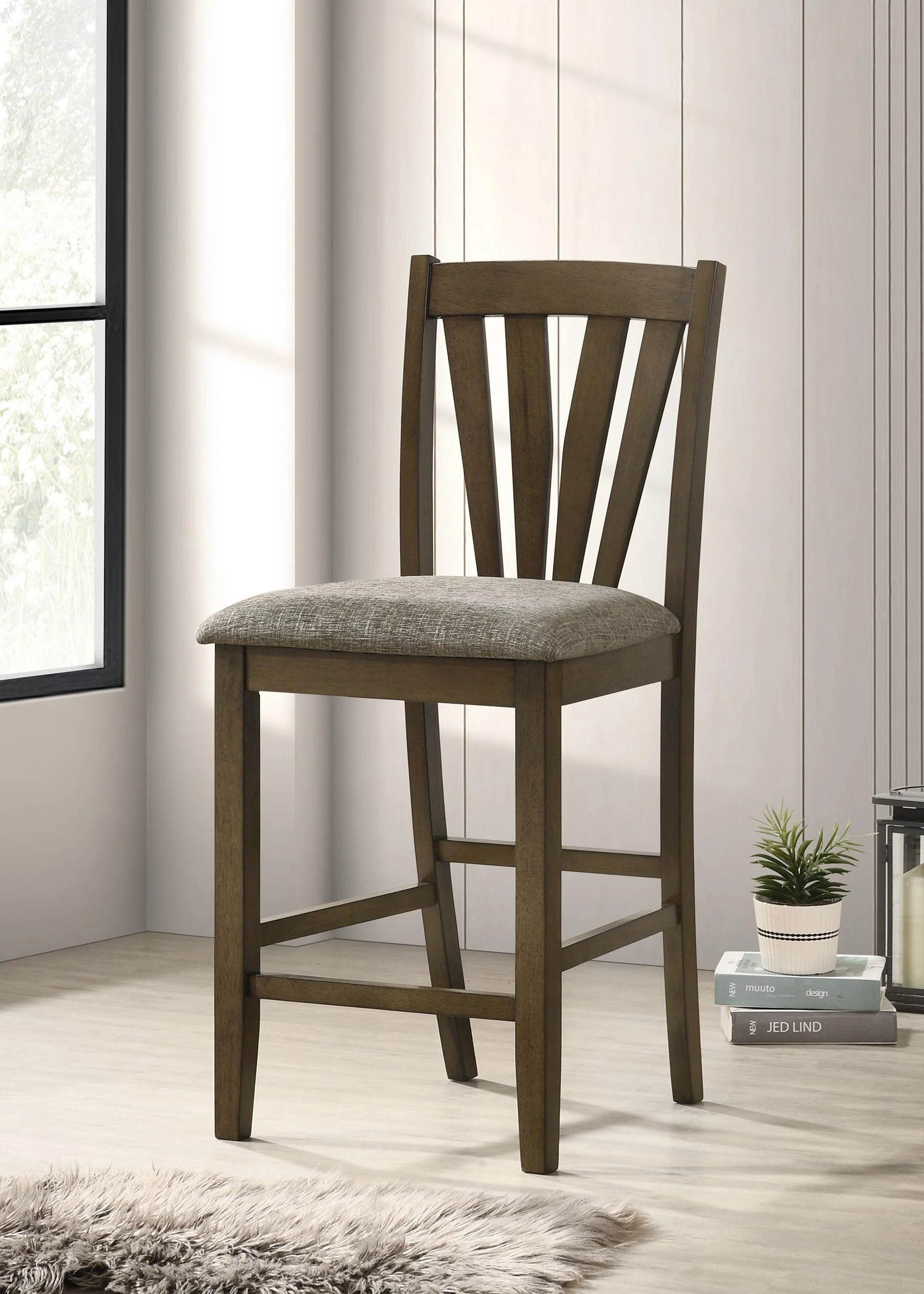 Canfield Counter Height Dining Side Chair Brown (Set of 2) - Image 2