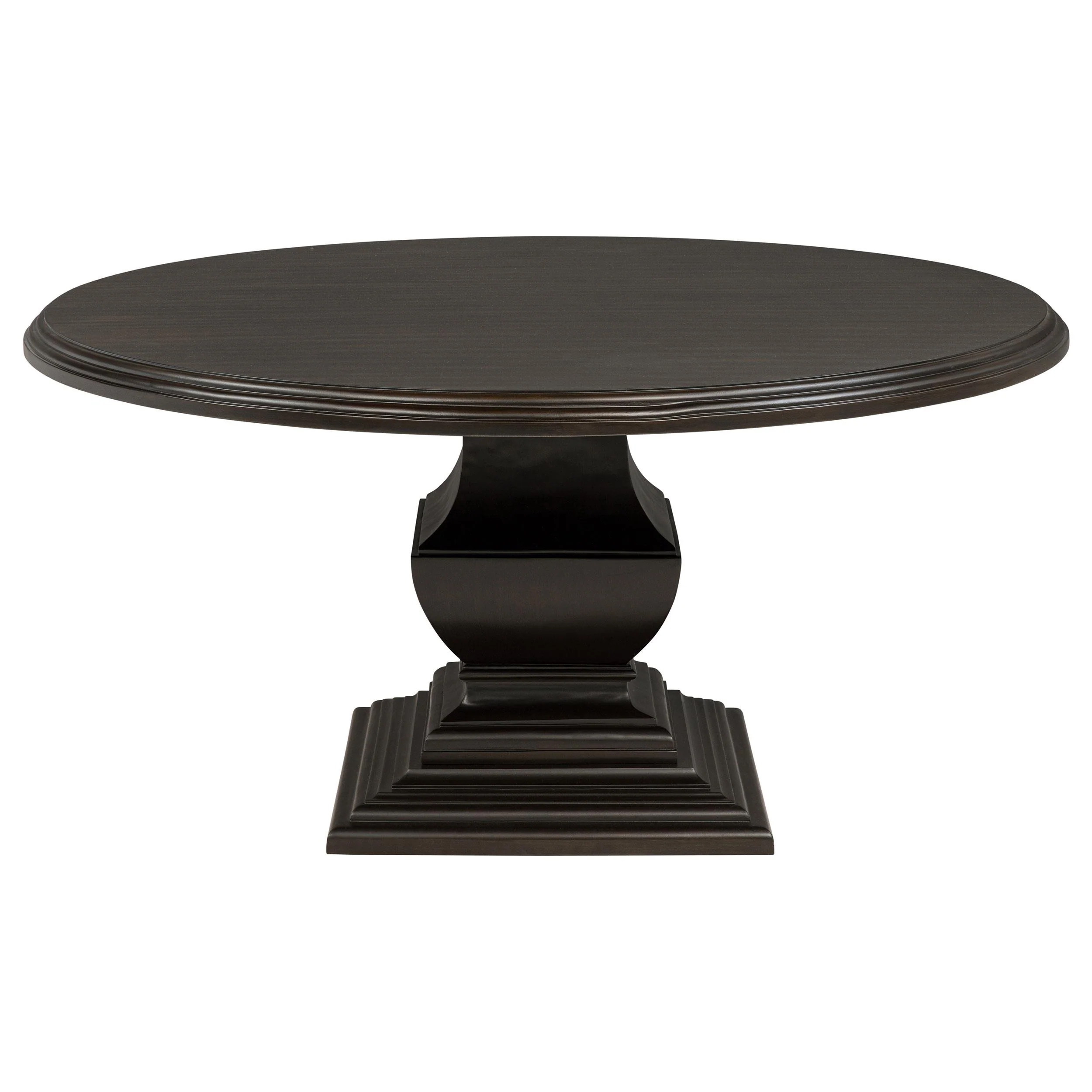 Twyla 60-inch Round Wood Dining Room Table Dark Cocoa - Image 3