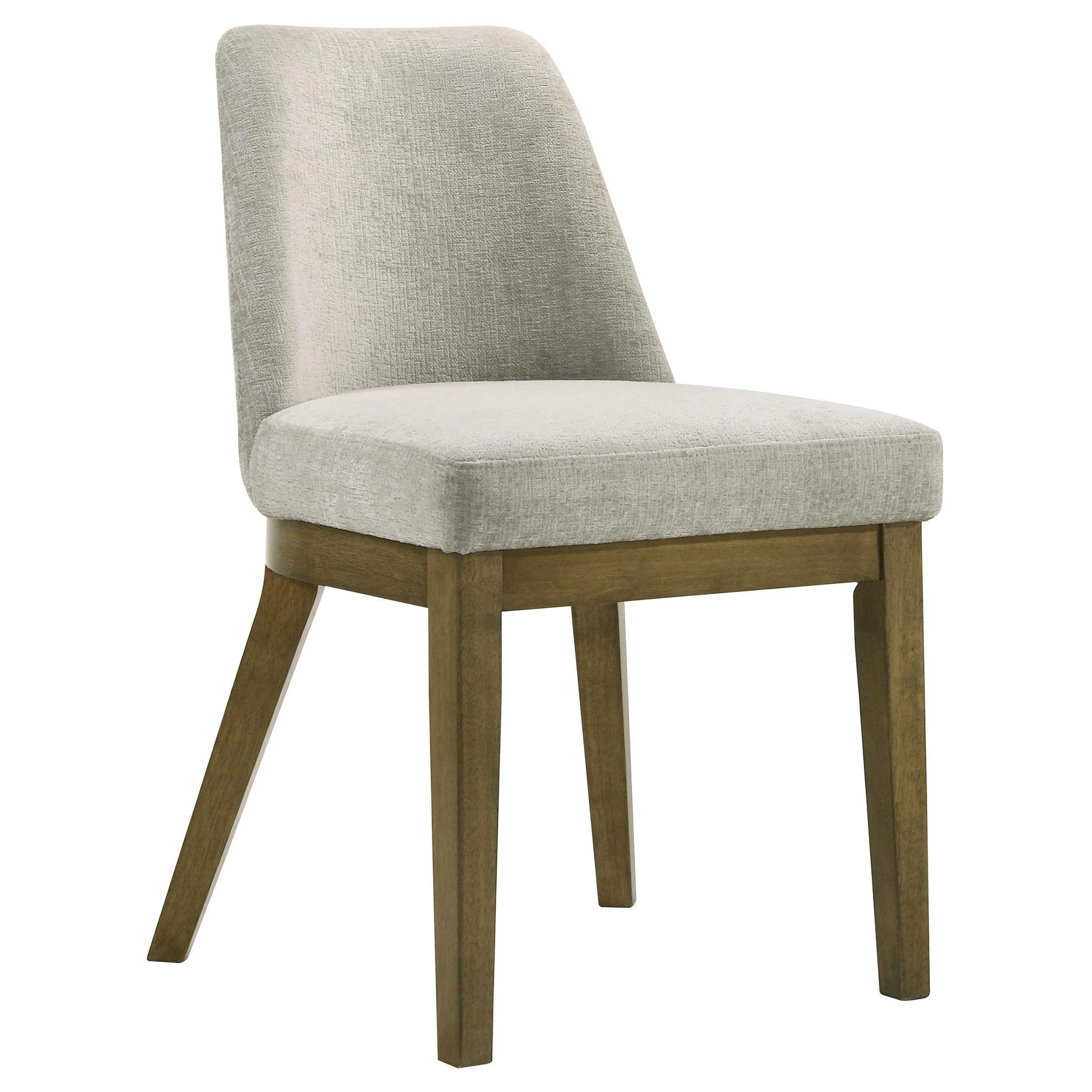Castlewood Upholstered Dining Chair Brown Oak (Set of 2) - Image 3