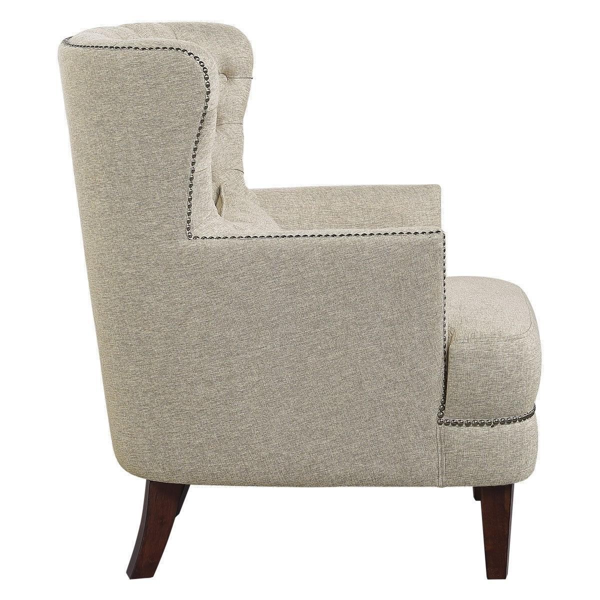 Marriana Fabric Tufted Chair - Image 3