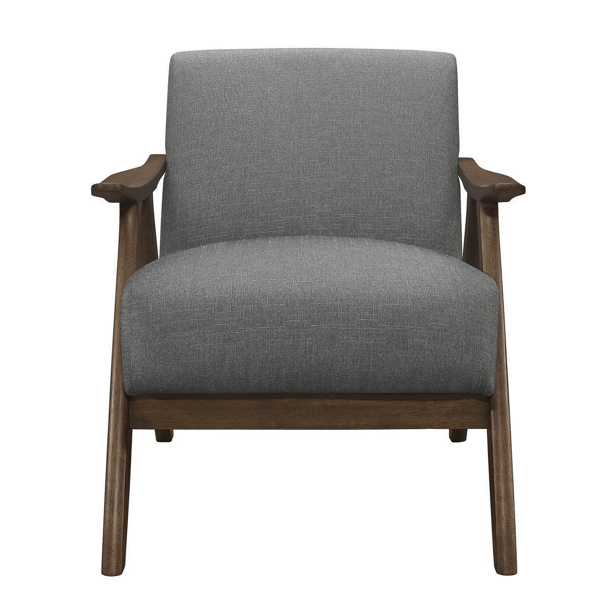 Damala Gray Fabric Accent Chair - Image 2