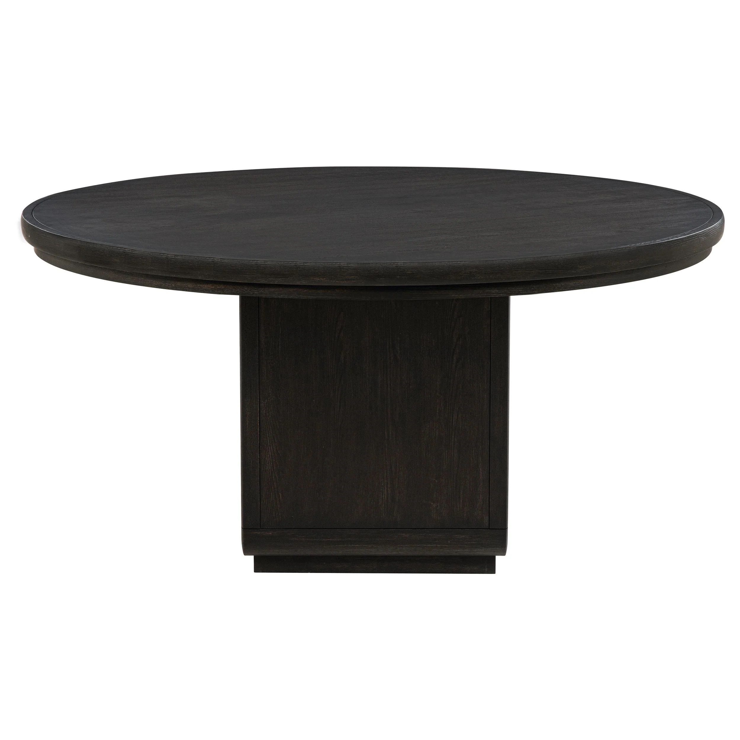 Leandro 60-inch Round Dining Table Burnished Black - Image 3