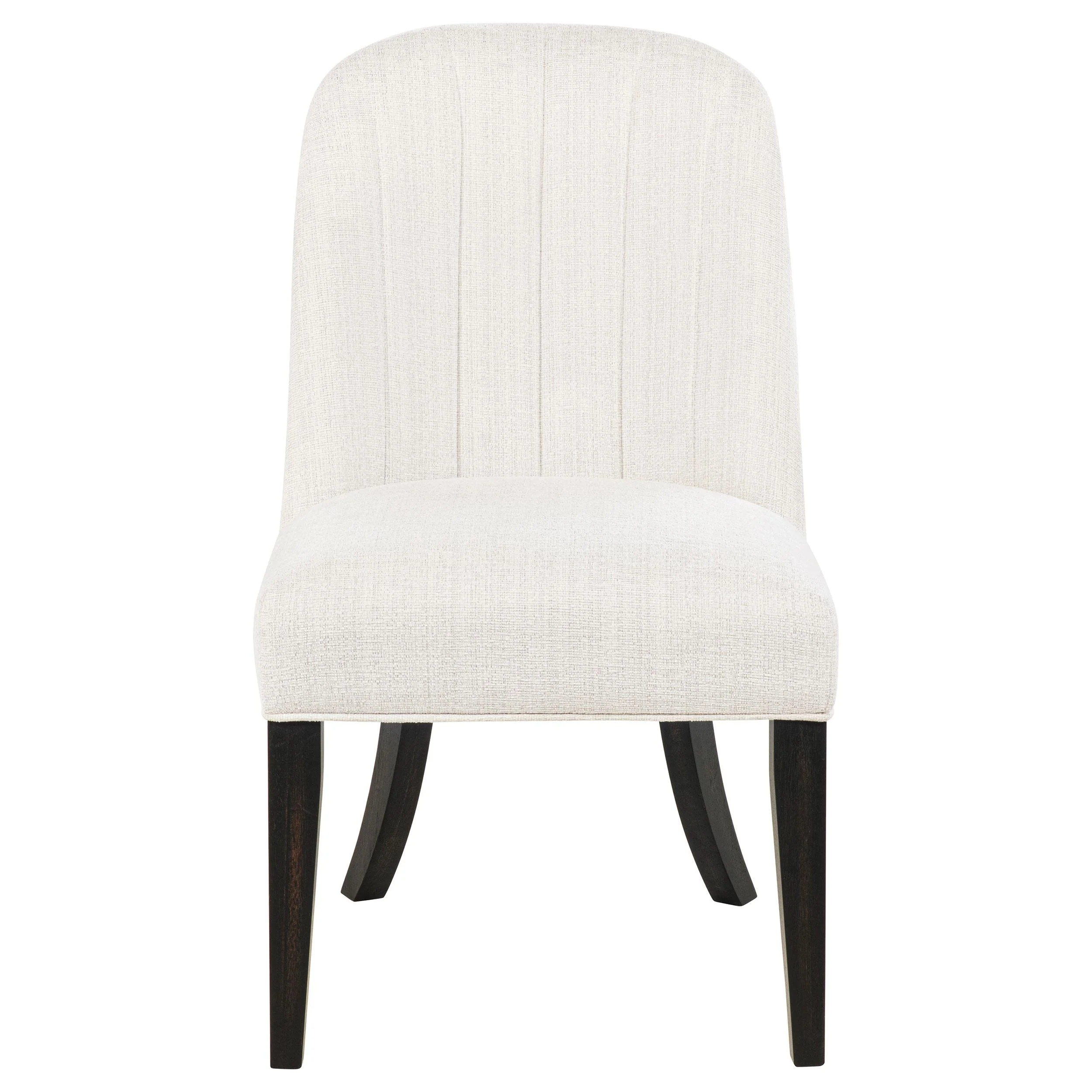 Leandro Upholstered Dining Side Chair Cream (Set of 2) - Image 3