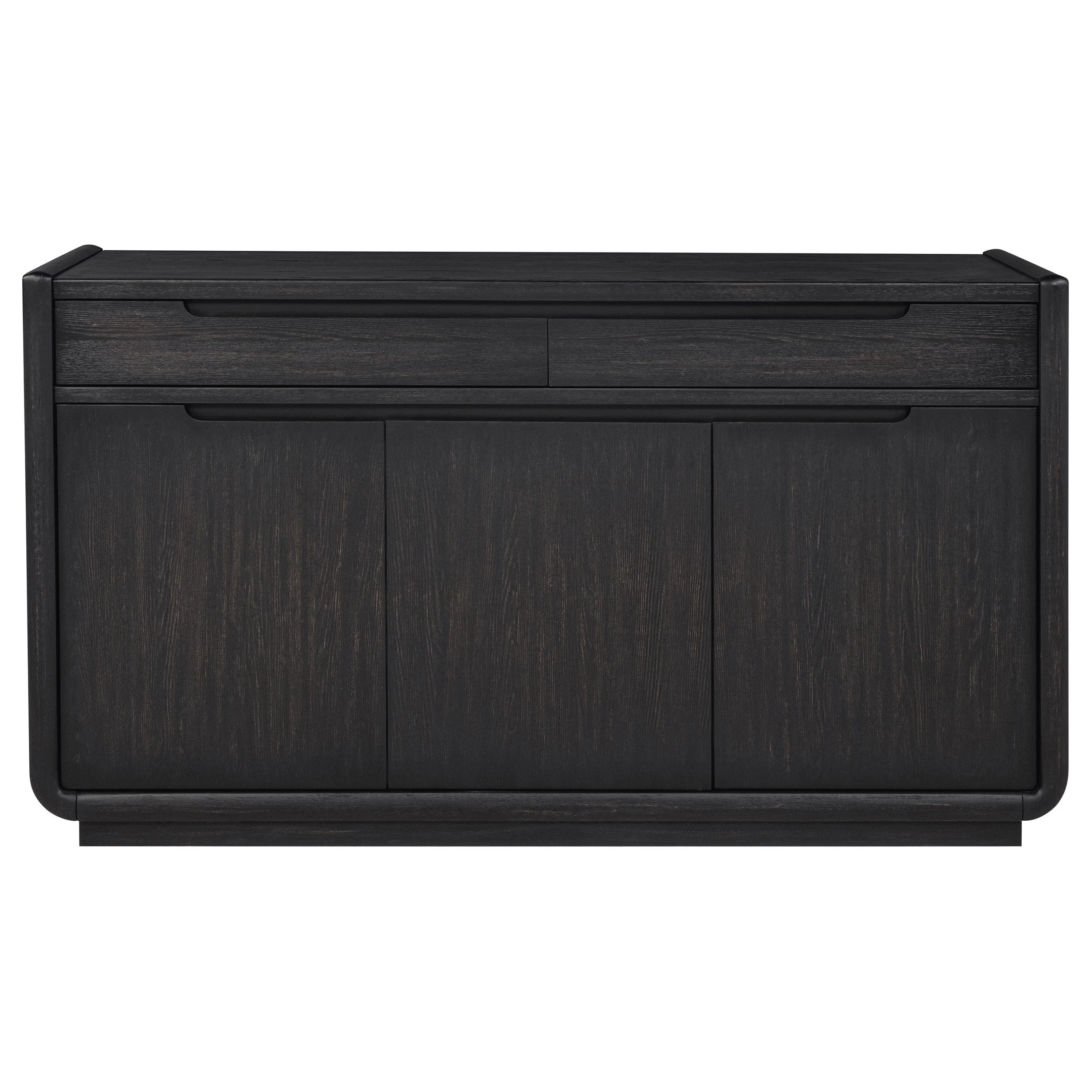 Leandro 2-drawer Dining Sideboard Server Burnished Black - Image 2