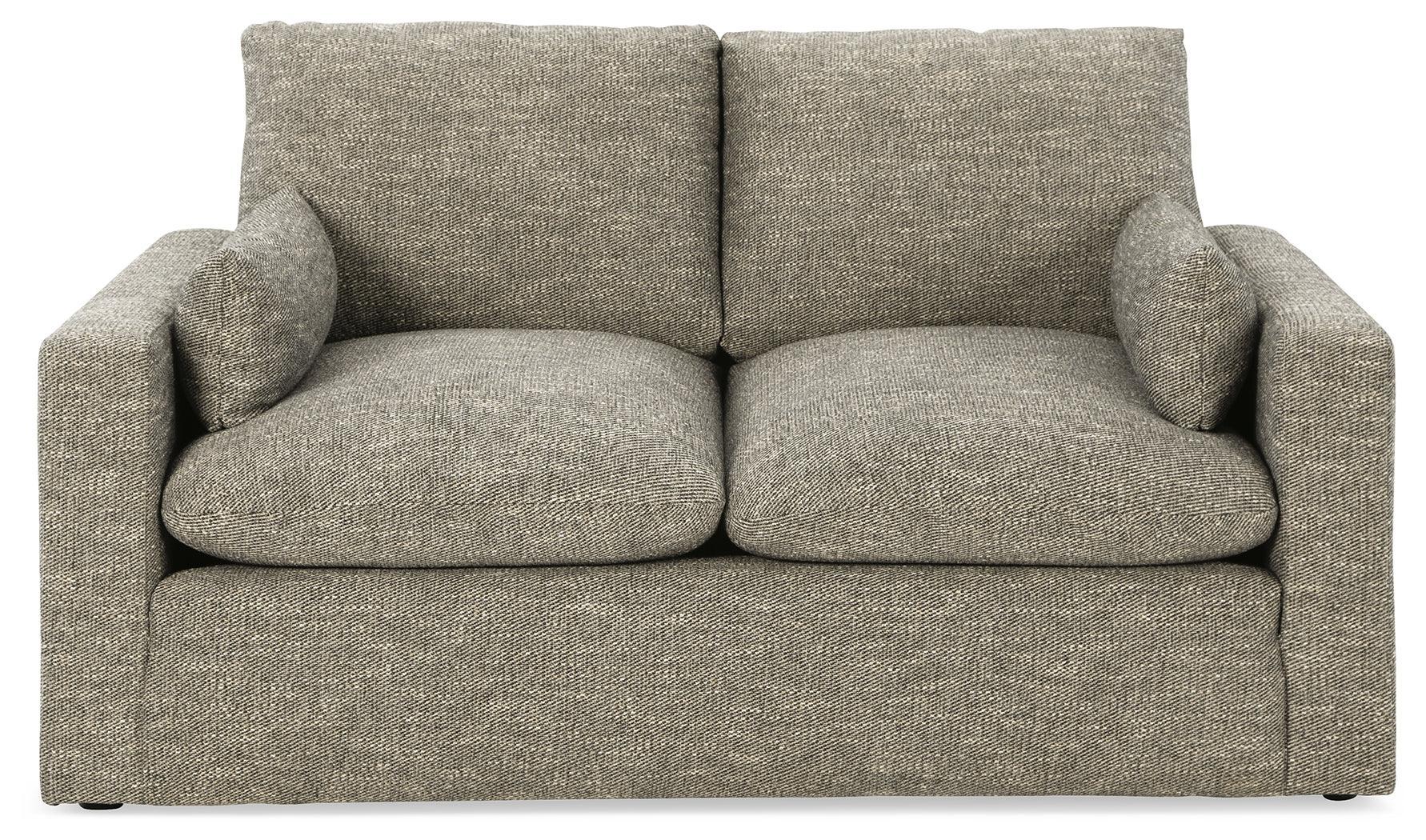 Dramatic Granite Chenille Loveseat - Image 3
