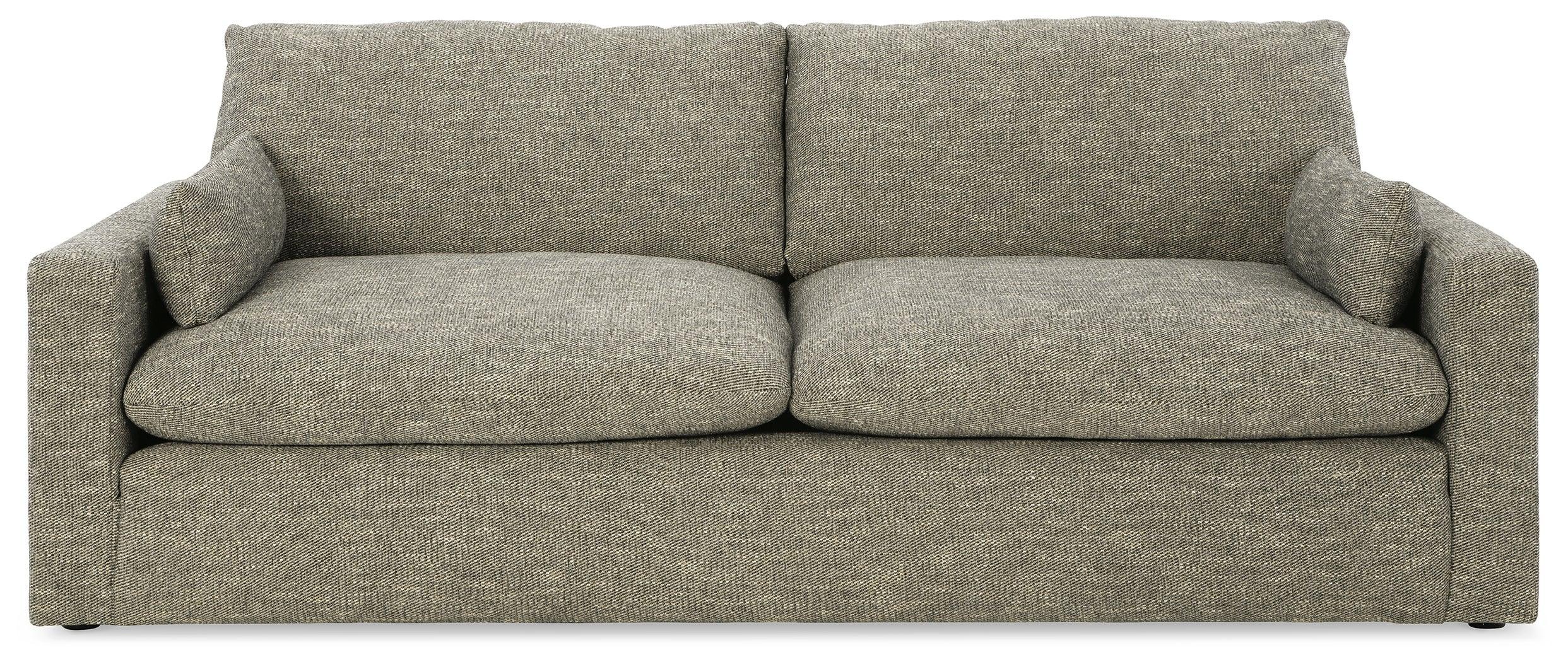 Dramatic Granite Chenille Sofa - Image 3