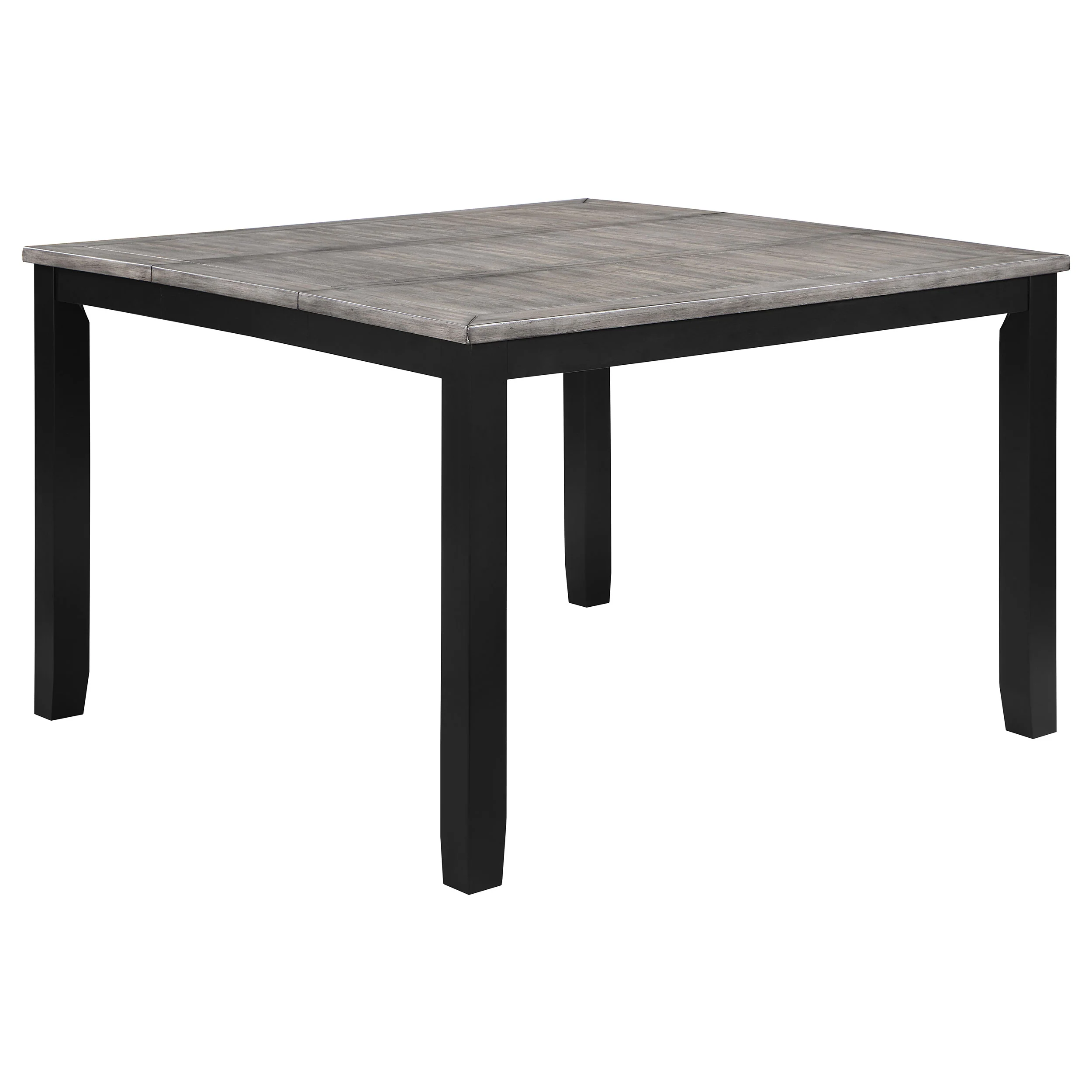 Elodie Black Gray Extension Leaf Counter Height Set - Image 3