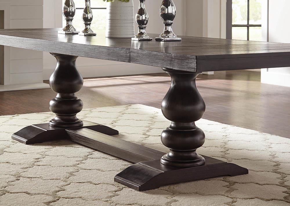 Phelps Rectangular Dining Table Antique Noir - Image 1
