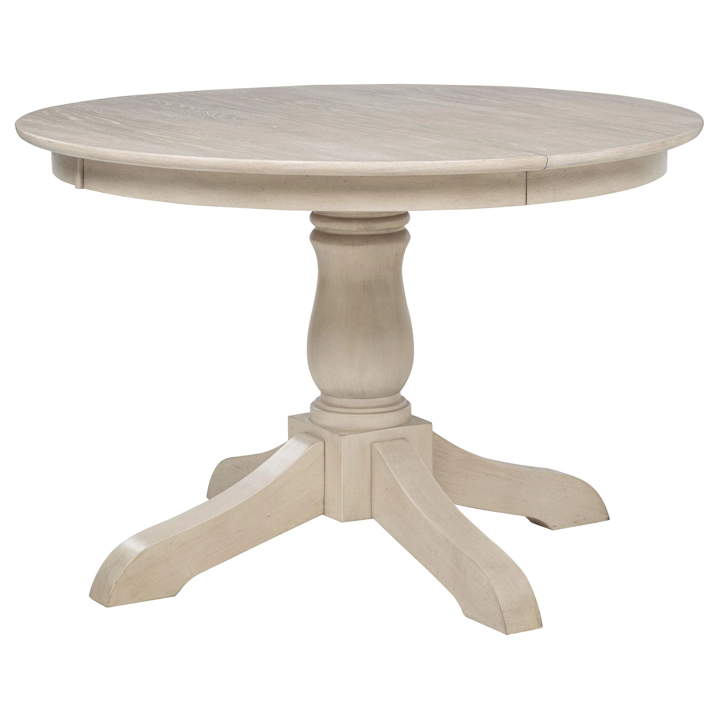 Orrison Oval 62-inch Wood Extension Leaf Dining Table Linen - Image 2